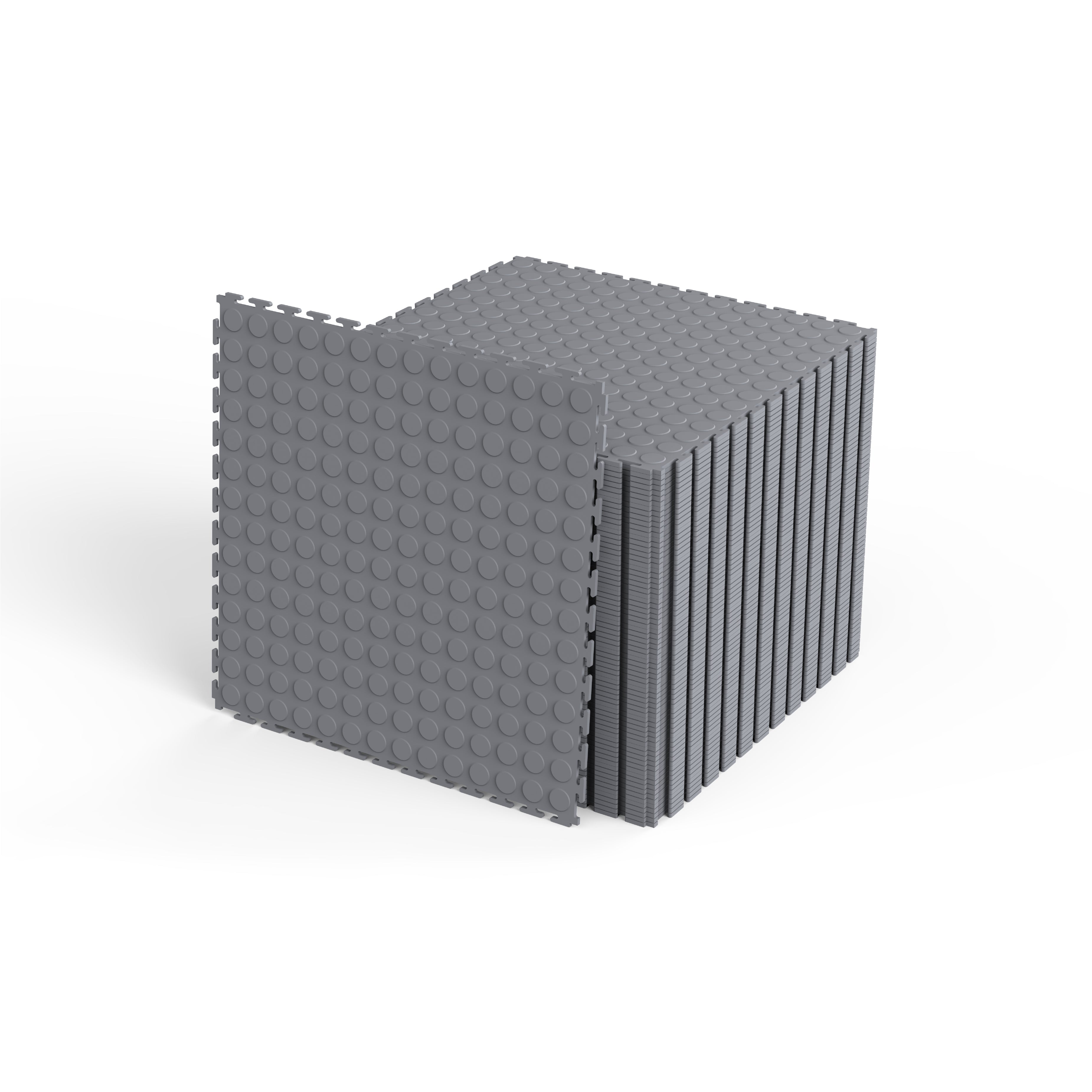 Cosmoplast 51 cm Modular PVC Floor Flexi Tiles