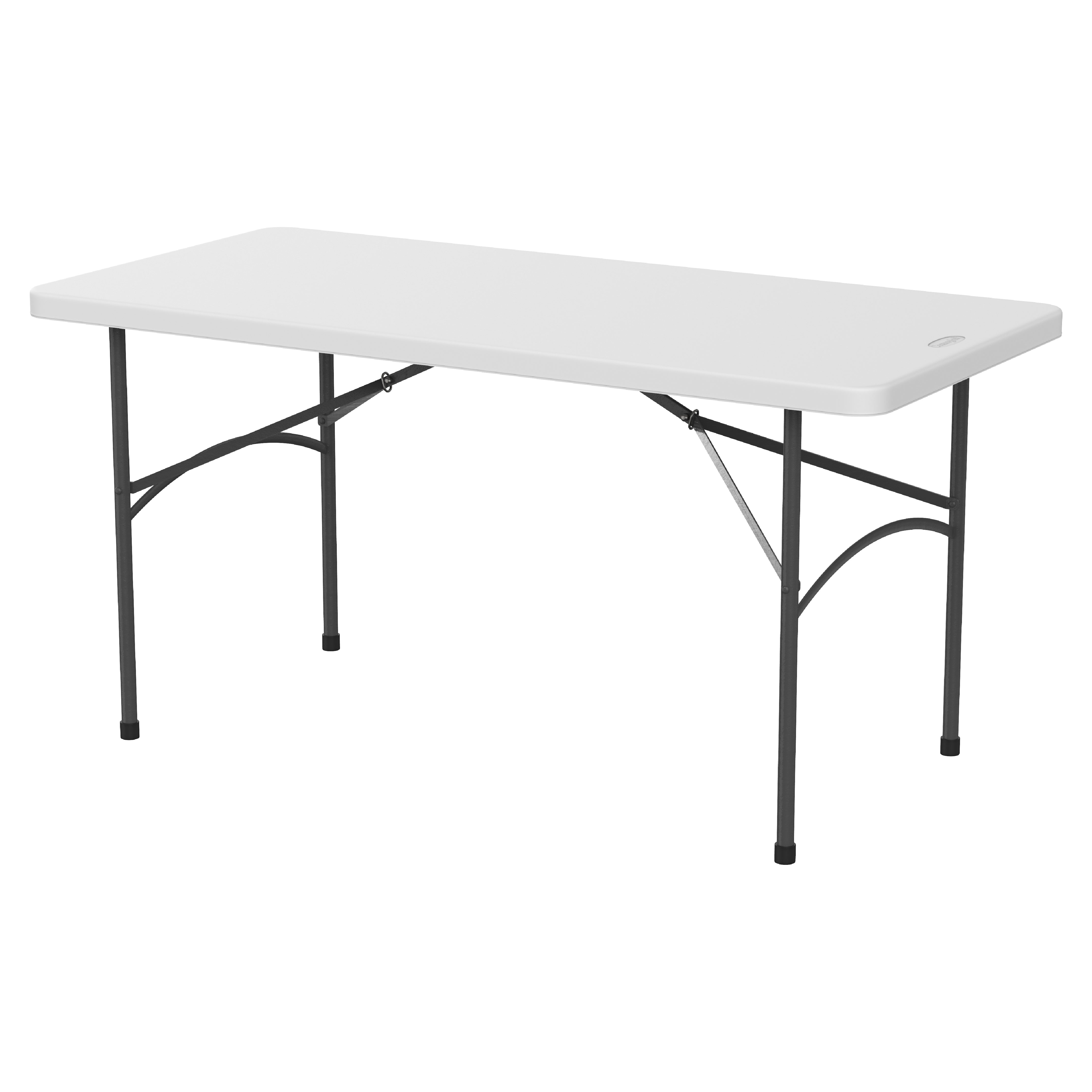 152 cm Folding Picnic Table with Steel Legs