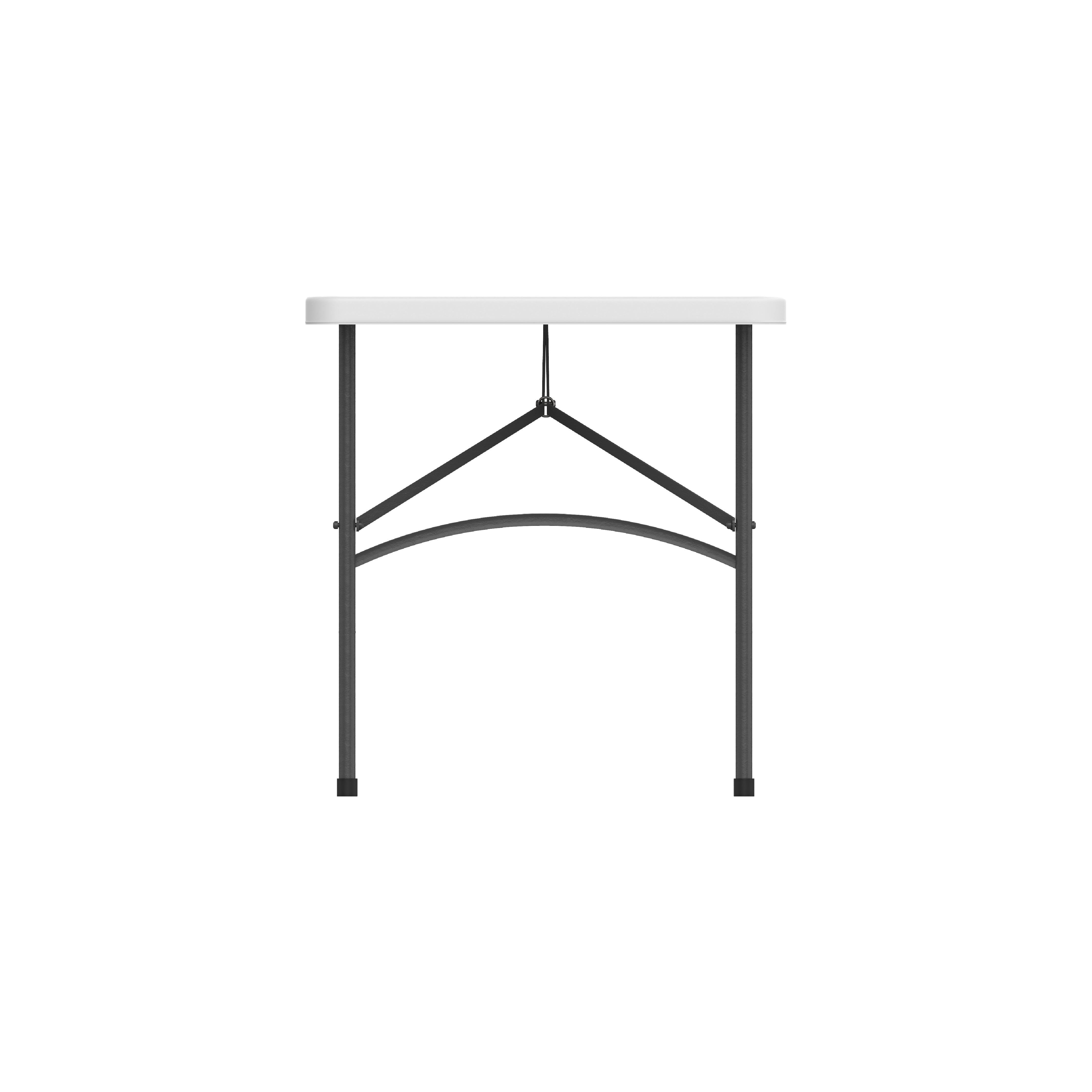 152 cm Folding Picnic Table with Steel Legs