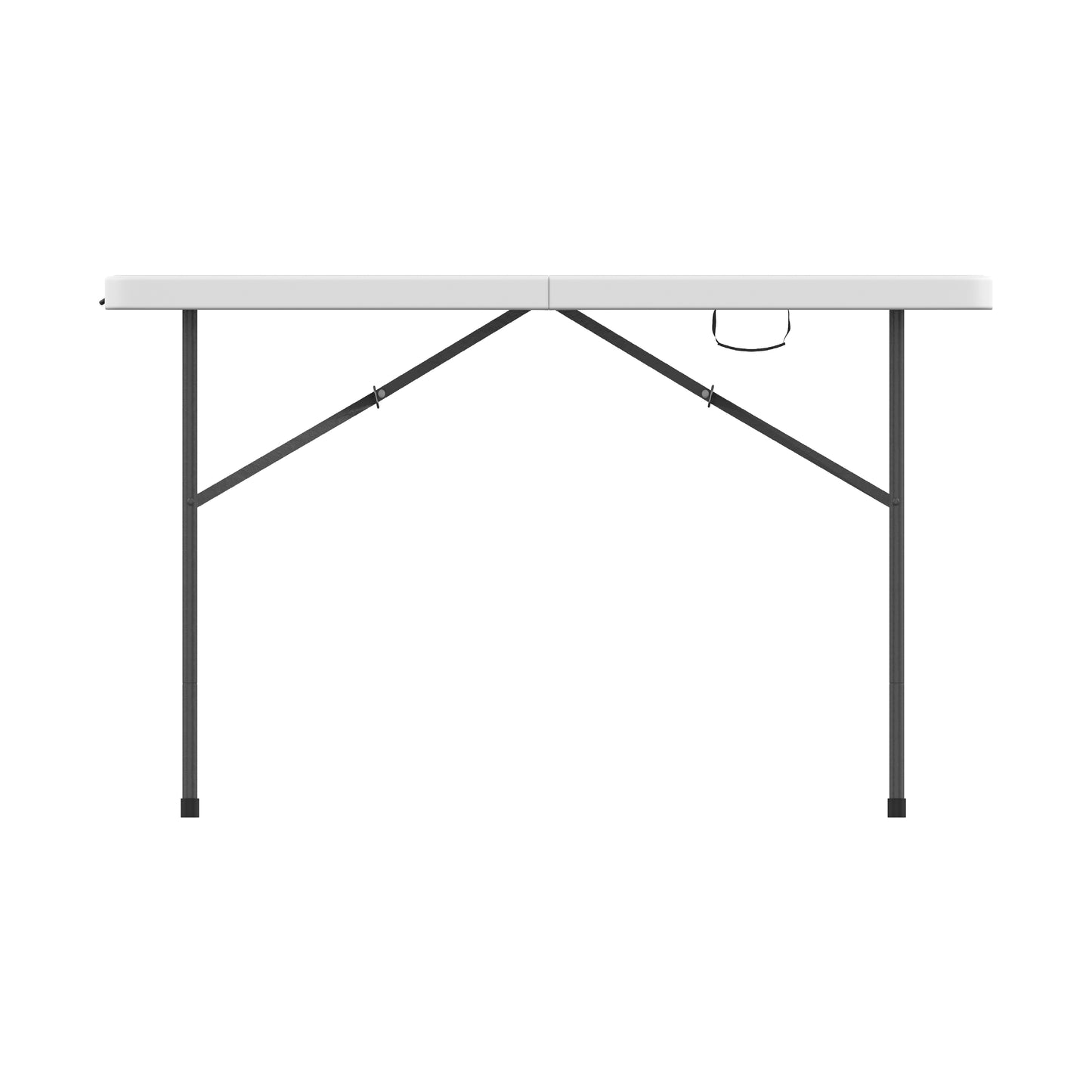 122 cm Folding Picnic Table with Steel Legs