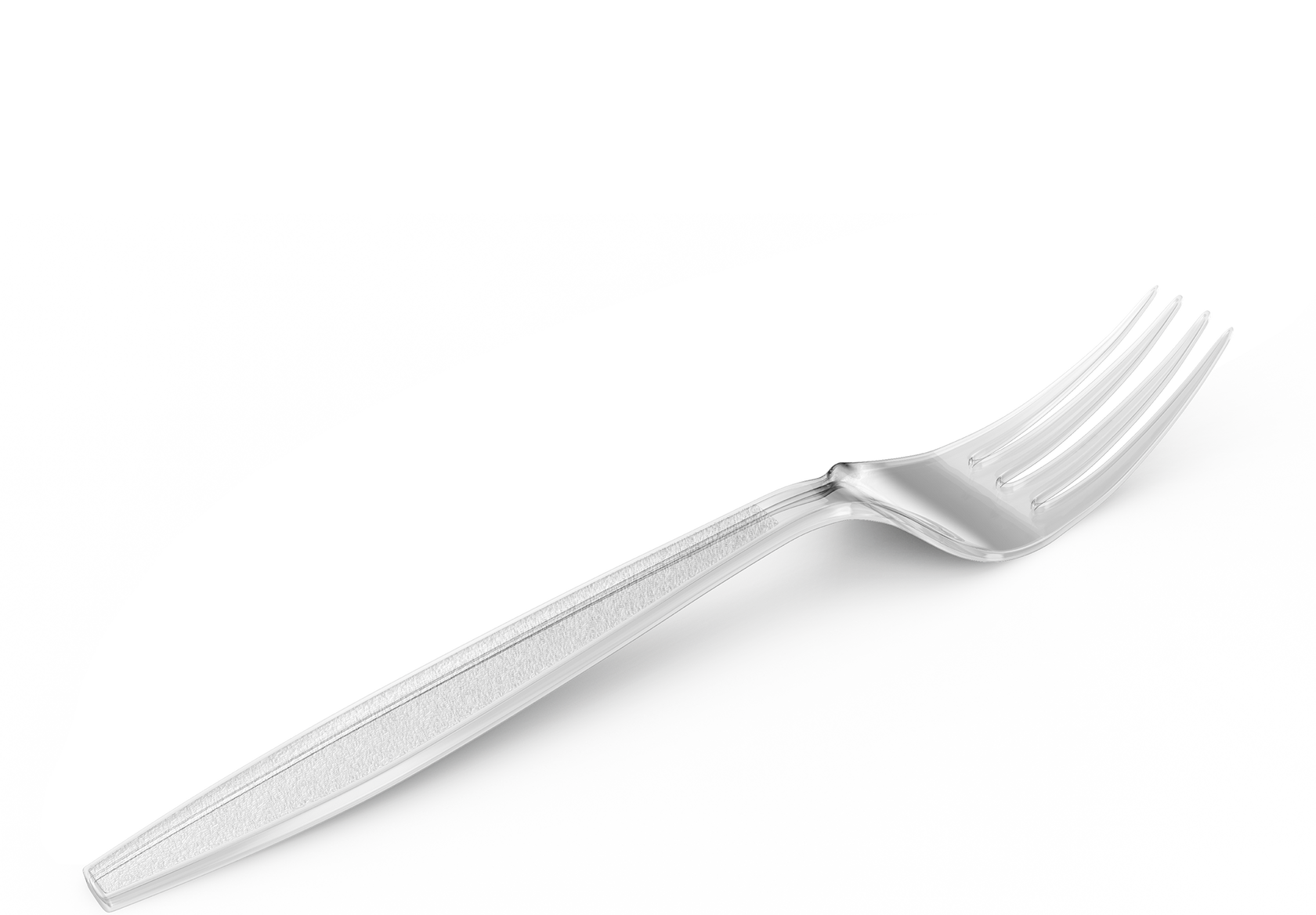 Cosmoplast Plastic Forks Clear 50 Pcs. Cosmoplast UAE