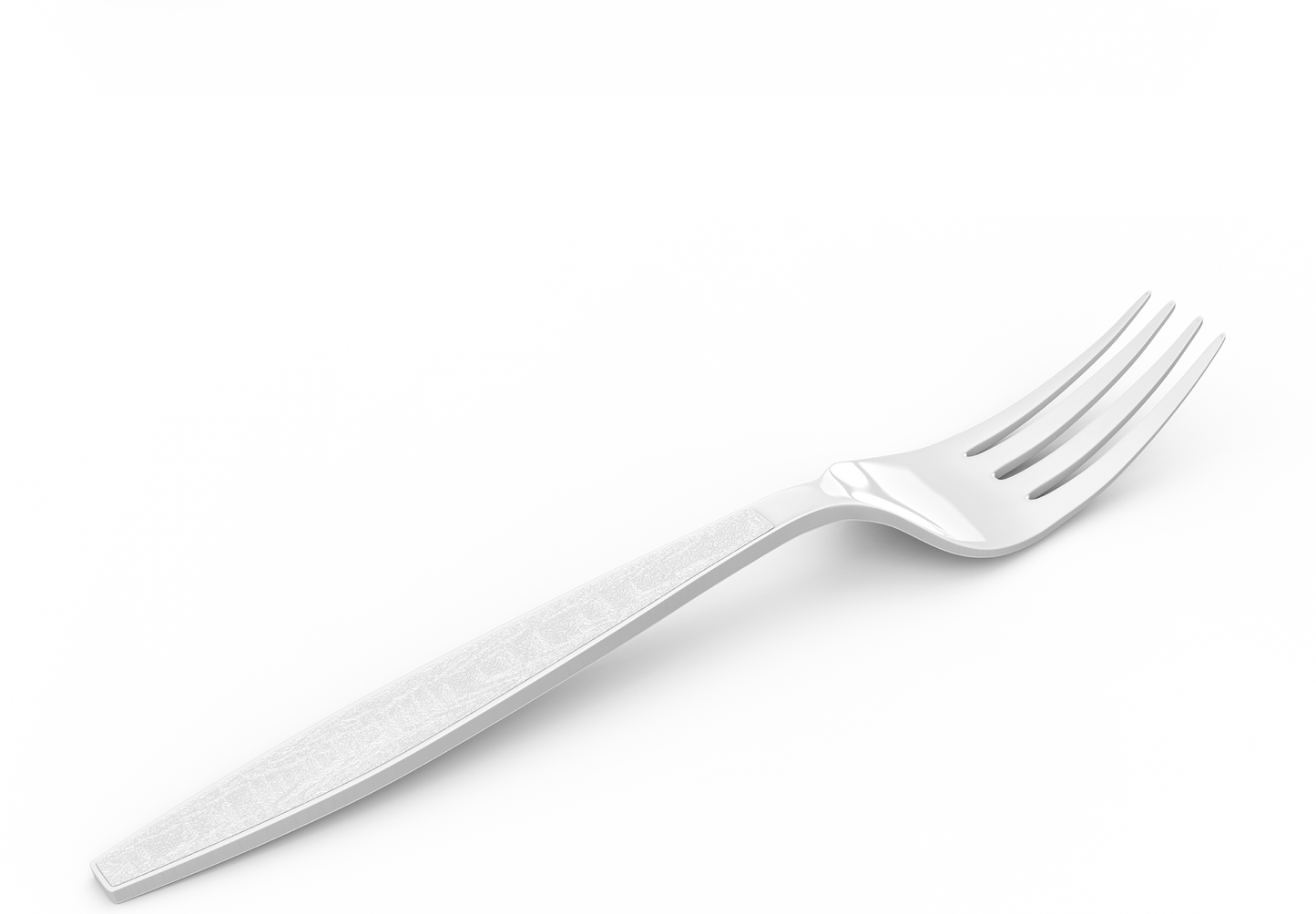 White Plastic Forks Pack of 50