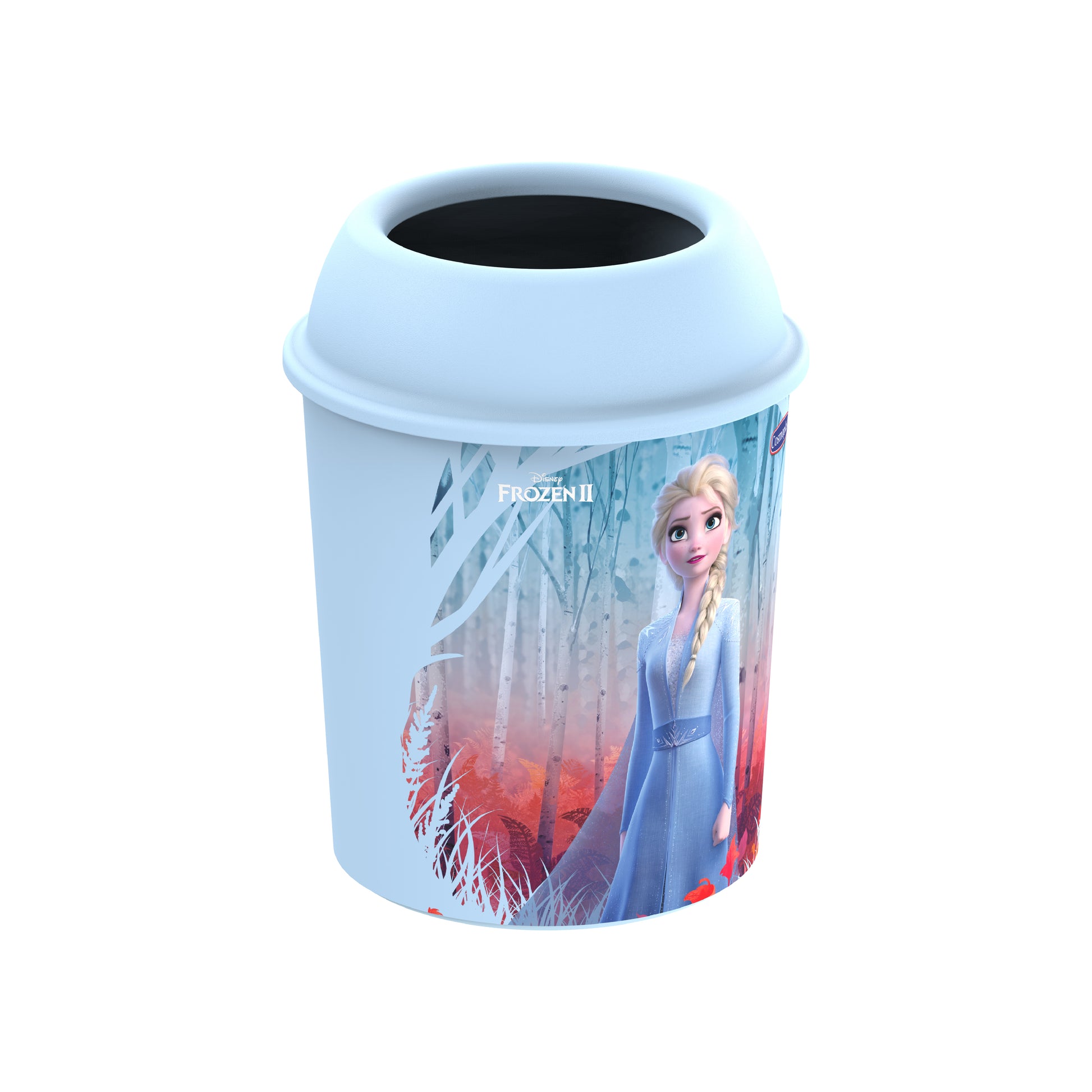 Cosmoplast Disney Frozen Plastic Round Dust Bin 5 Liters
