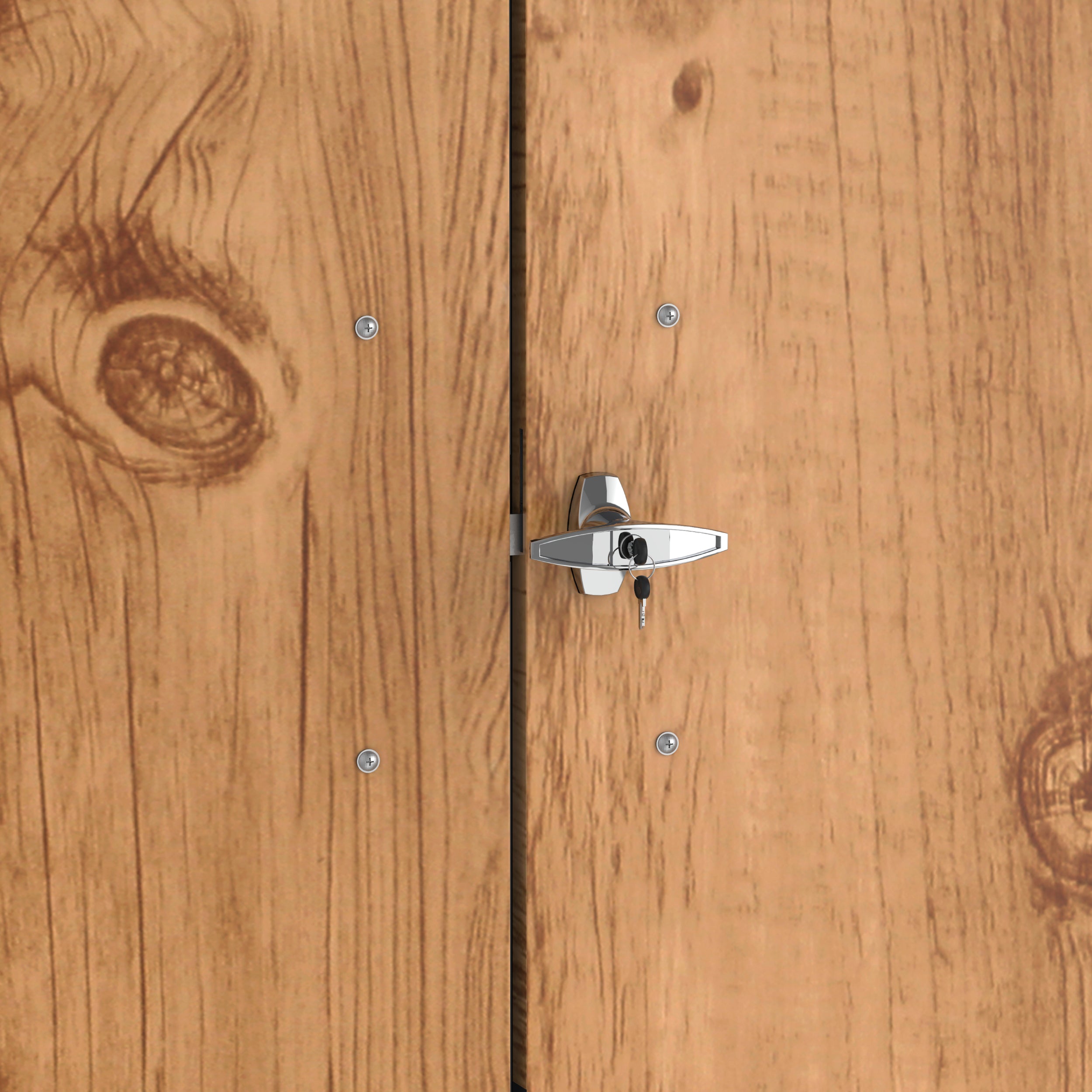 1420L Small Storage Shed with Flat Lid