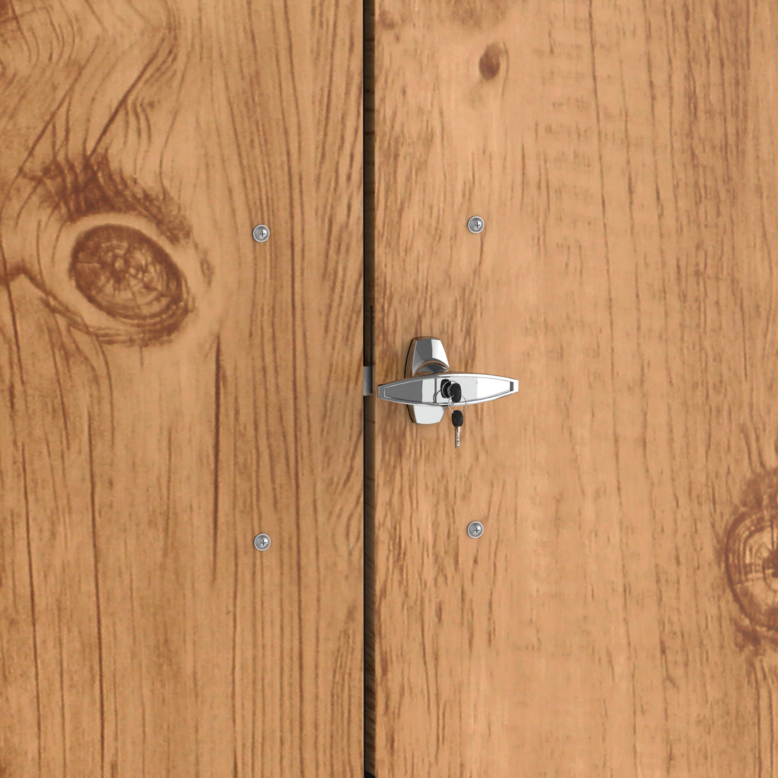 1420L Small Storage Shed with Flat Lid