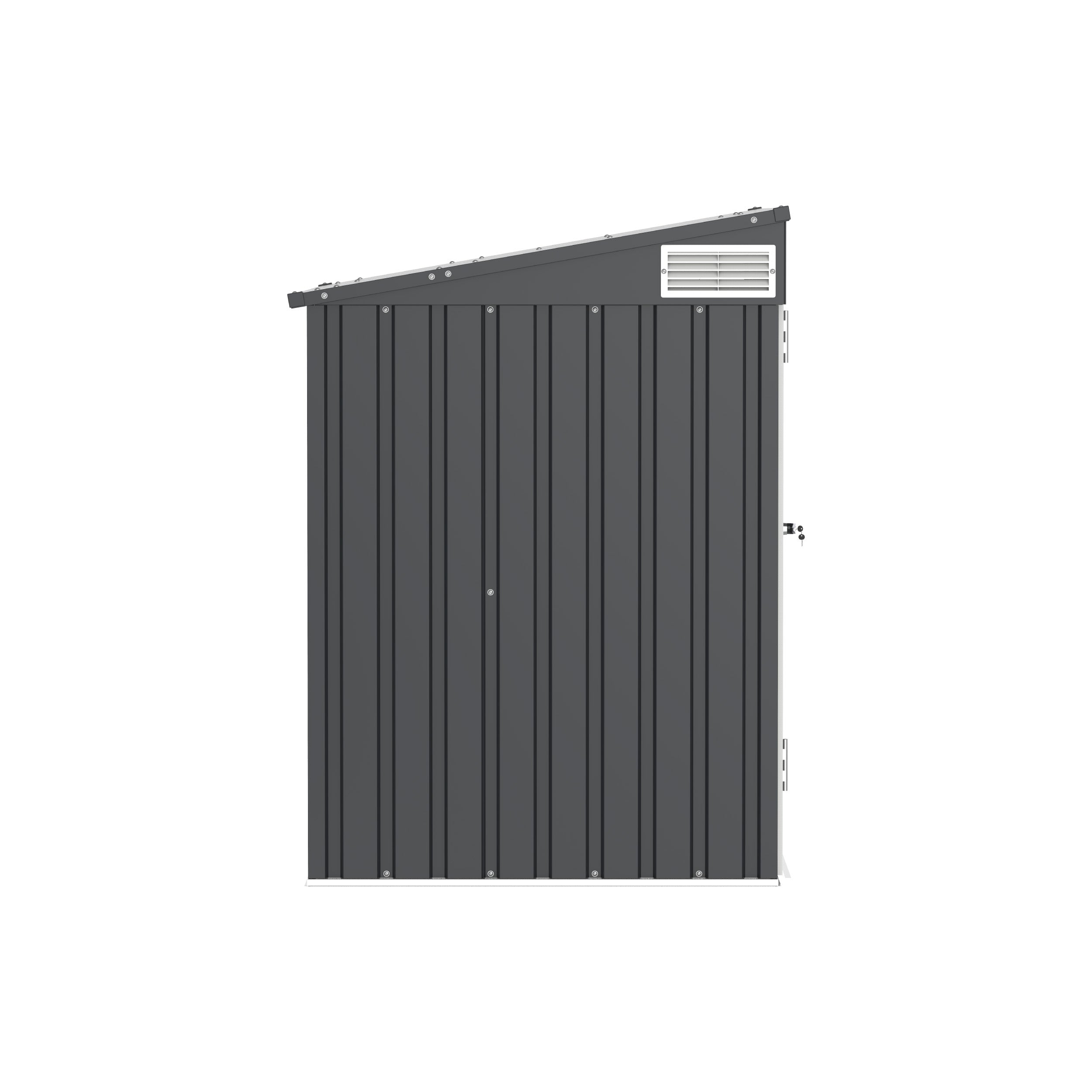 1420L Small Storage Shed with Flat Lid