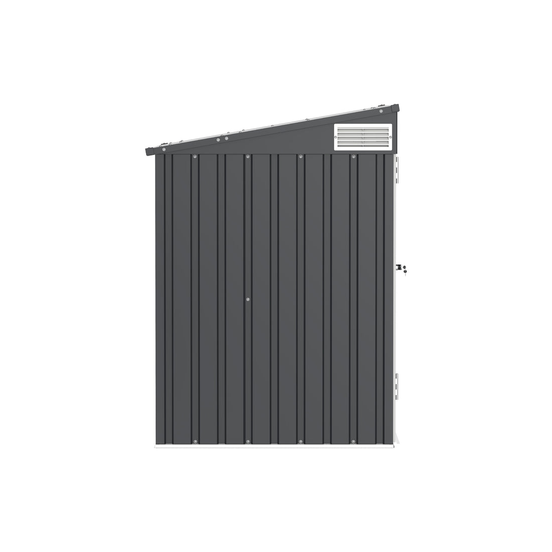 1420L Small Storage Shed with Flat Lid