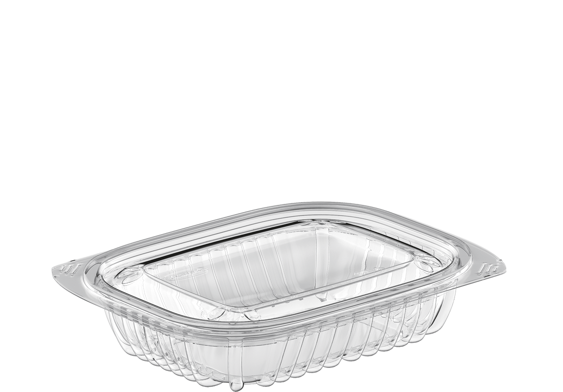 8 oz Pack of 20 Clear General Purpose Containers with Lids