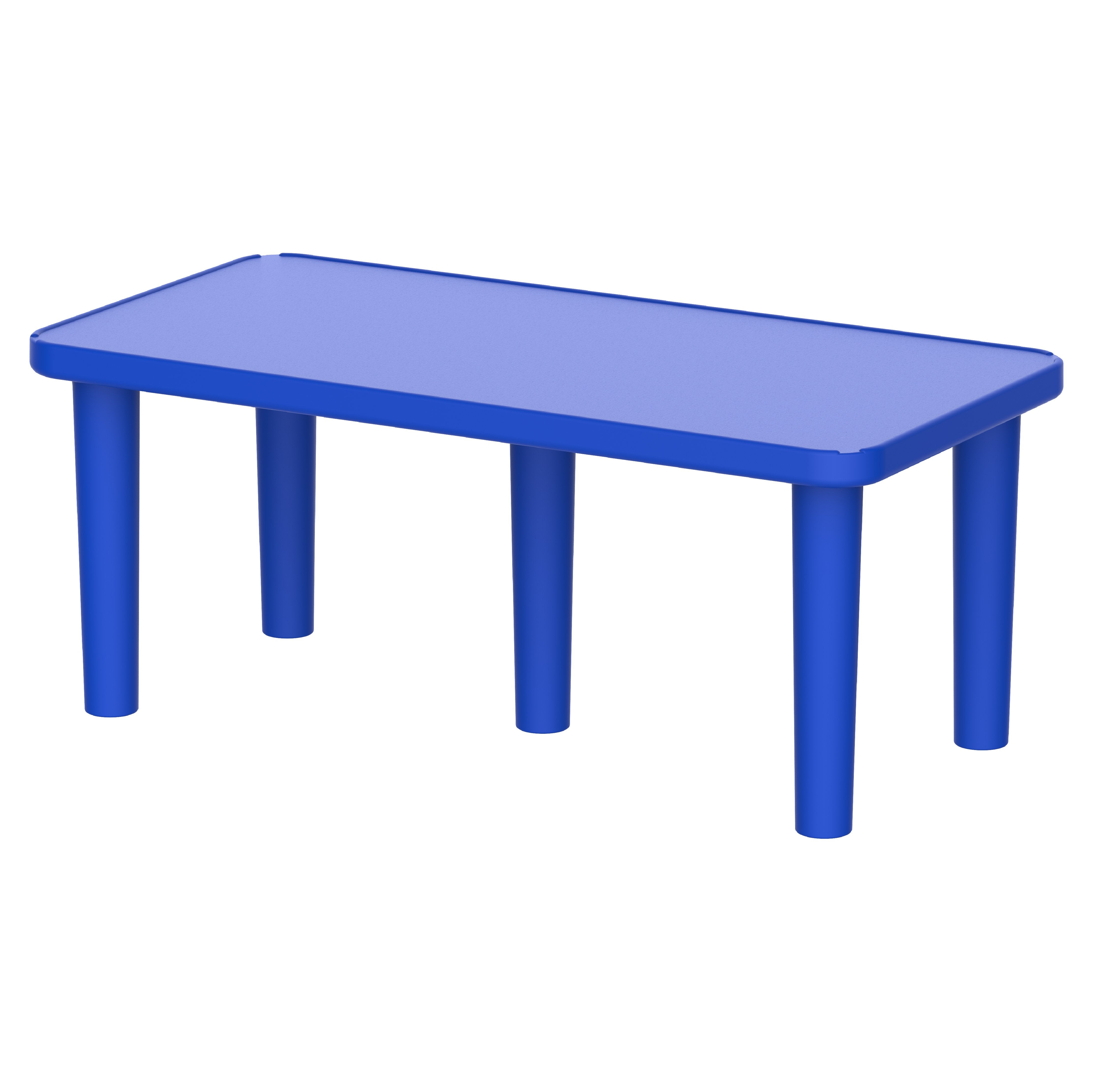 Cosmoplast Rectangle Resin Kindergarten Table – Cosmoplast UAE