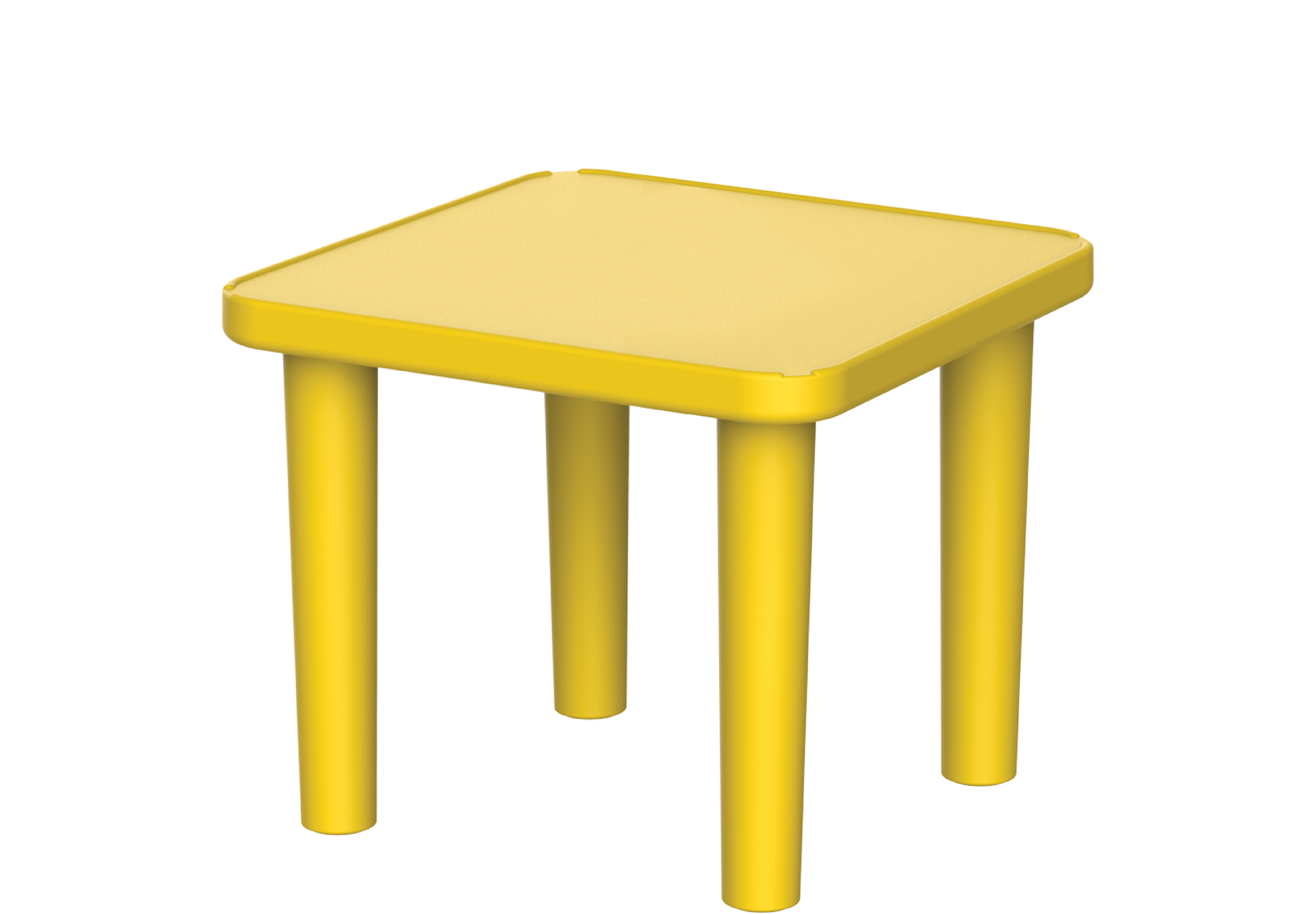 4-seater Square Kindergarten Table