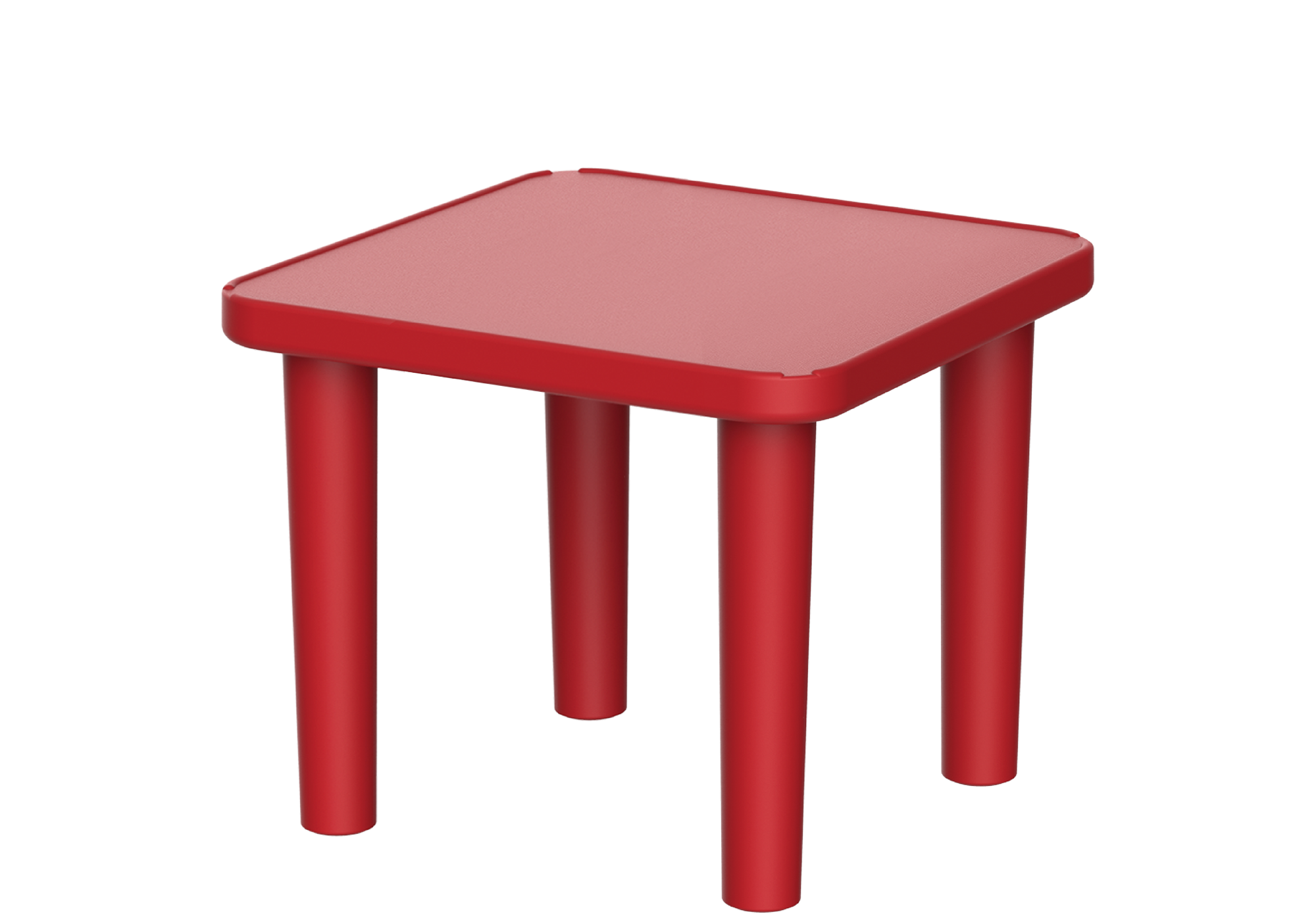 4-seater Square Kindergarten Table