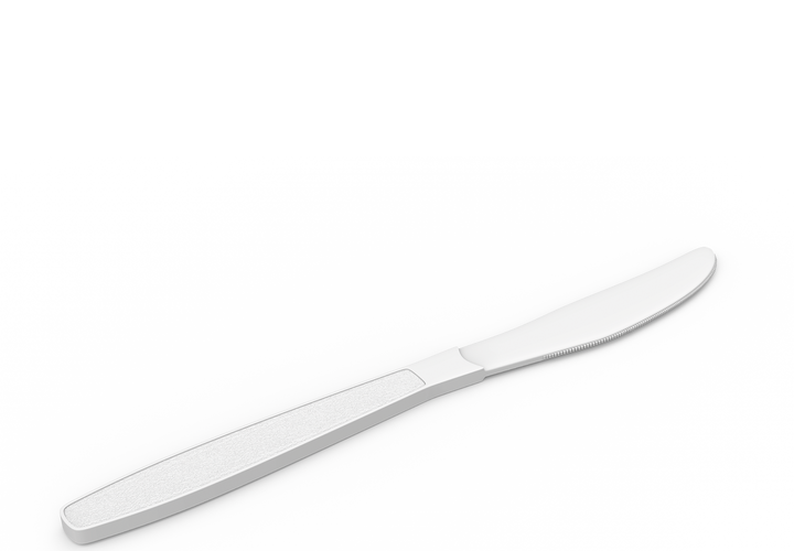 White Plastic Knives Pack of 50