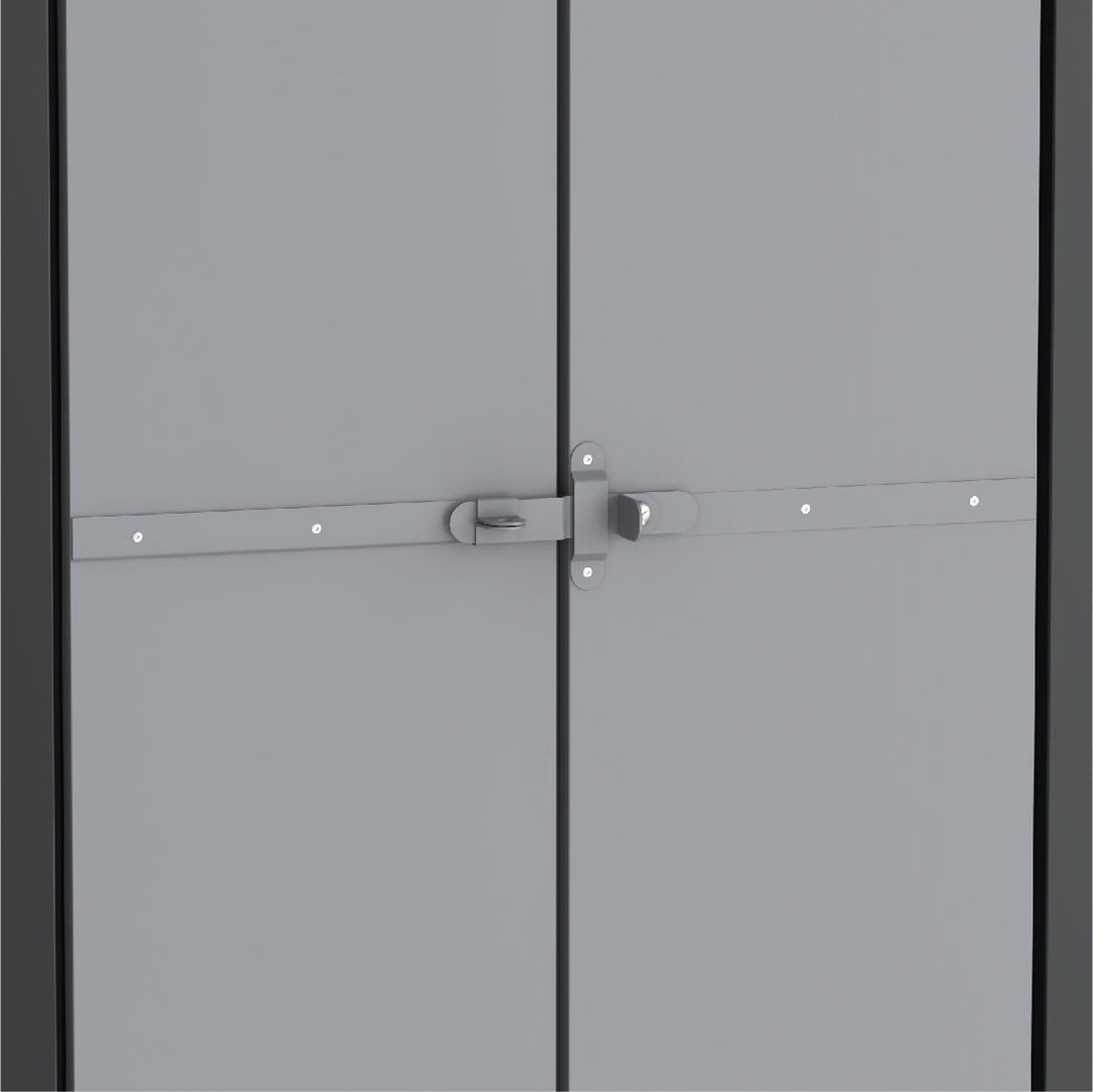 Elite Metal Walk-in Shed 5.5x4ft | Outdoor Storage | Cosmoplast