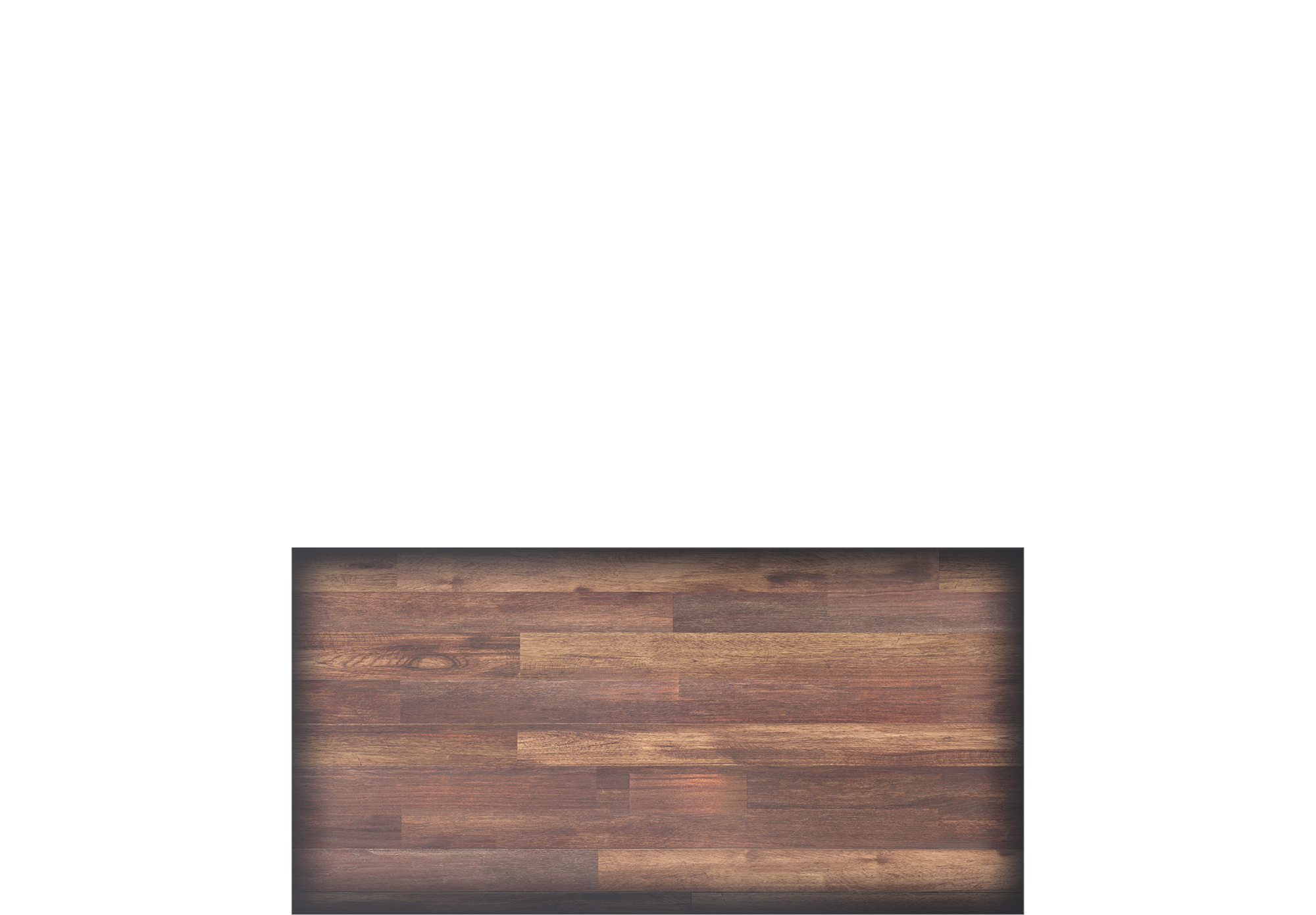 Wood Workbench with Wheels & Steel Frame