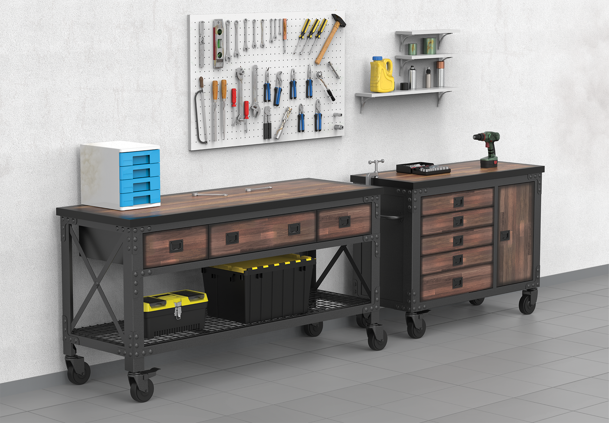 Tool Chest with Wheels