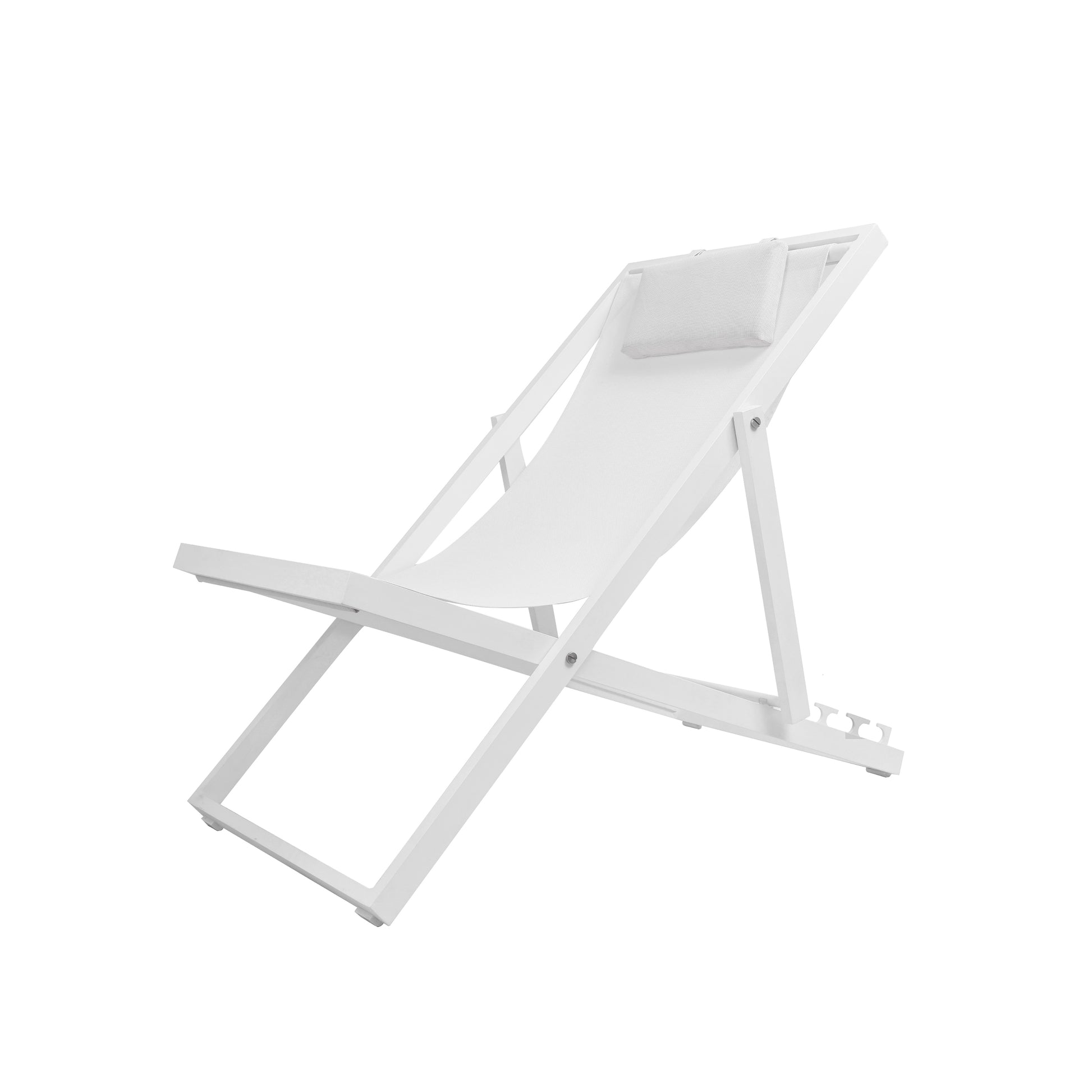 New Port Aluminium Outdoor Lounging Chair with Fabric Sling