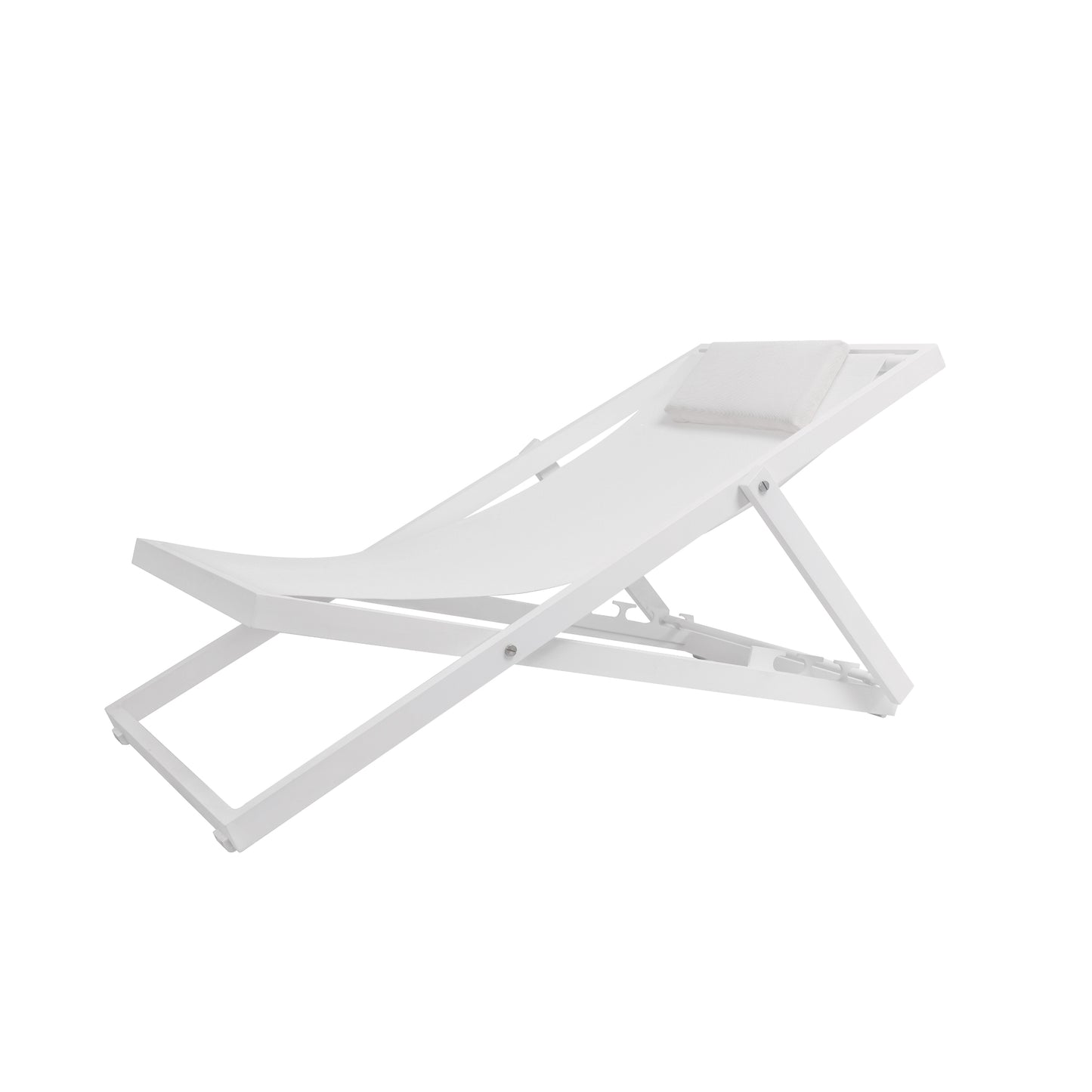 New Port Aluminium Outdoor Lounging Chair with Fabric Sling