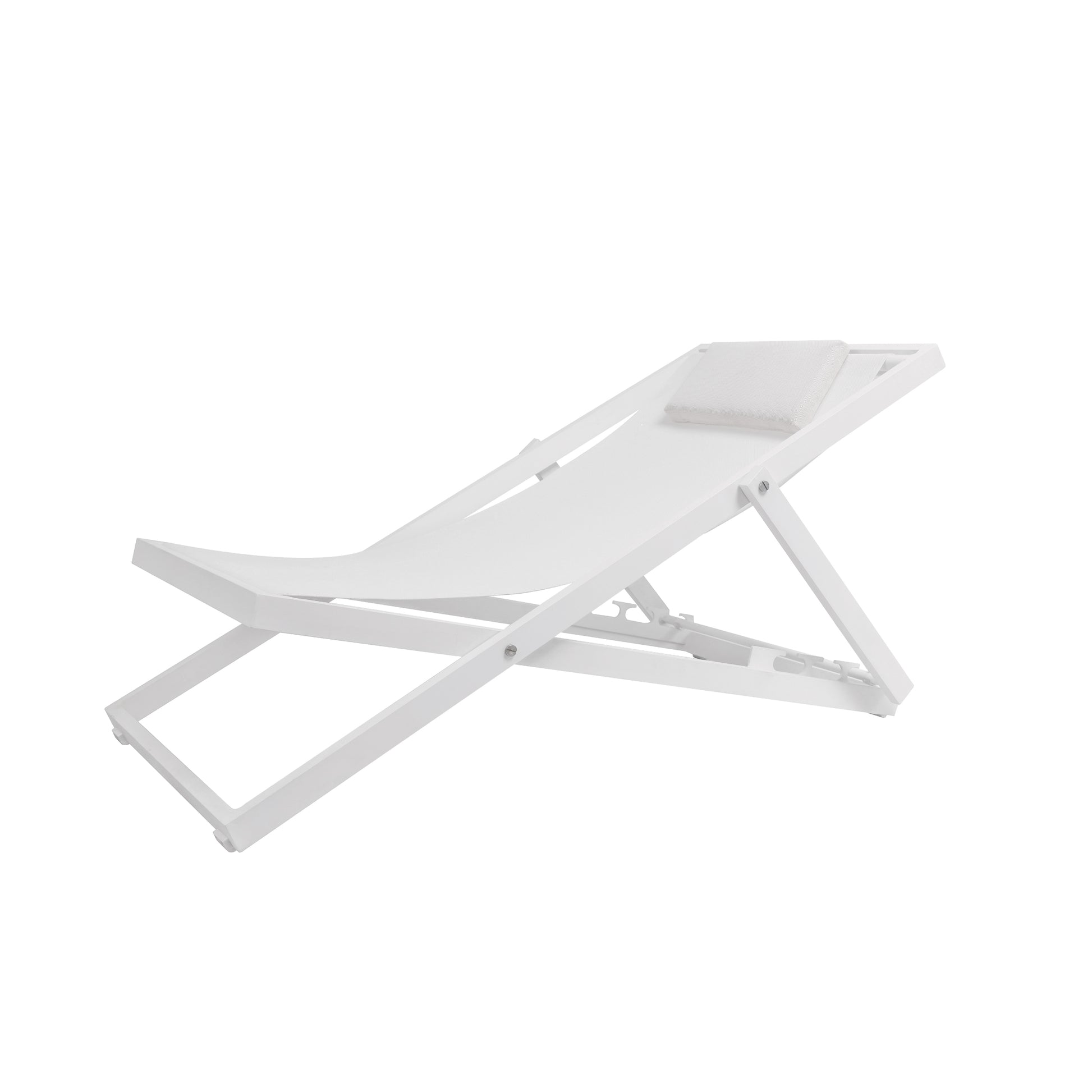 New Port Aluminium Outdoor Lounging Chair with Fabric Sling