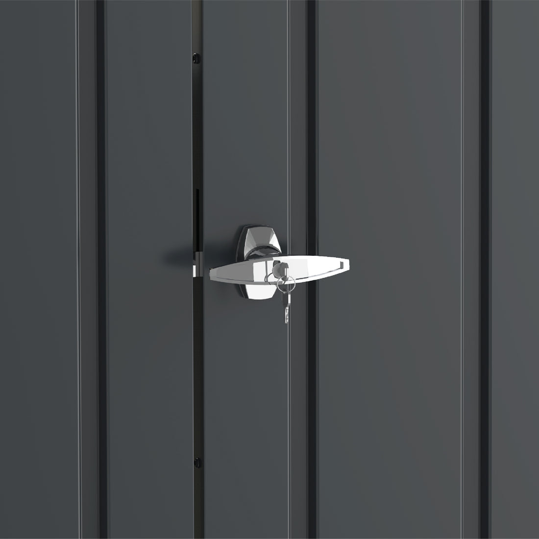 Palladium Steel High Store Lockers with Roof Garden Single Door Cabinets