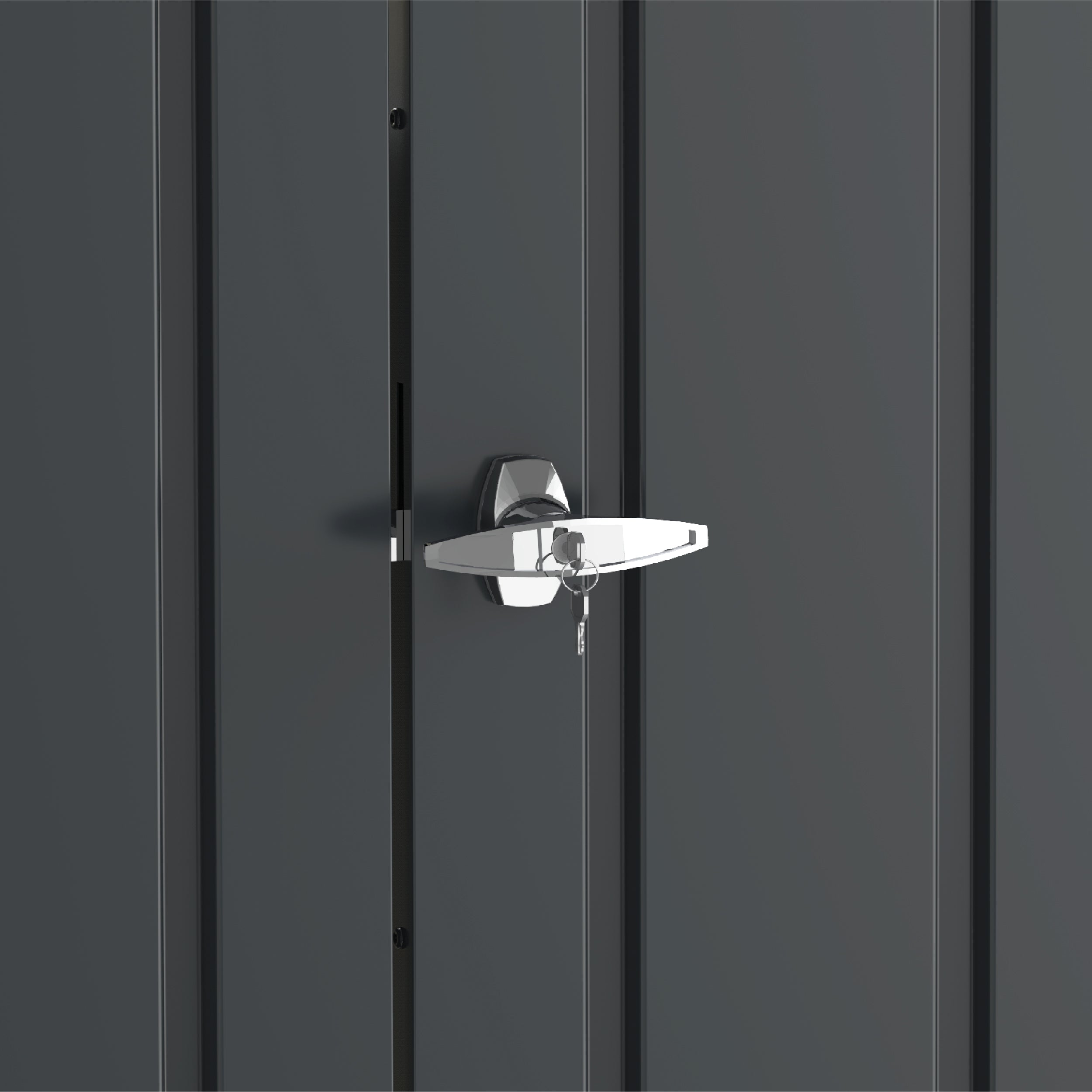 Palladium Steel High Store Lockers with Roof Garden Double Door Cabinets