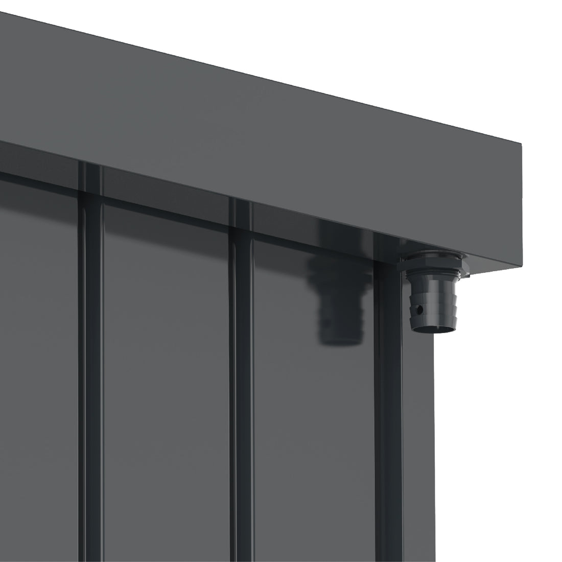 Palladium Steel High Store Lockers with Roof Garden Double Door Cabinets