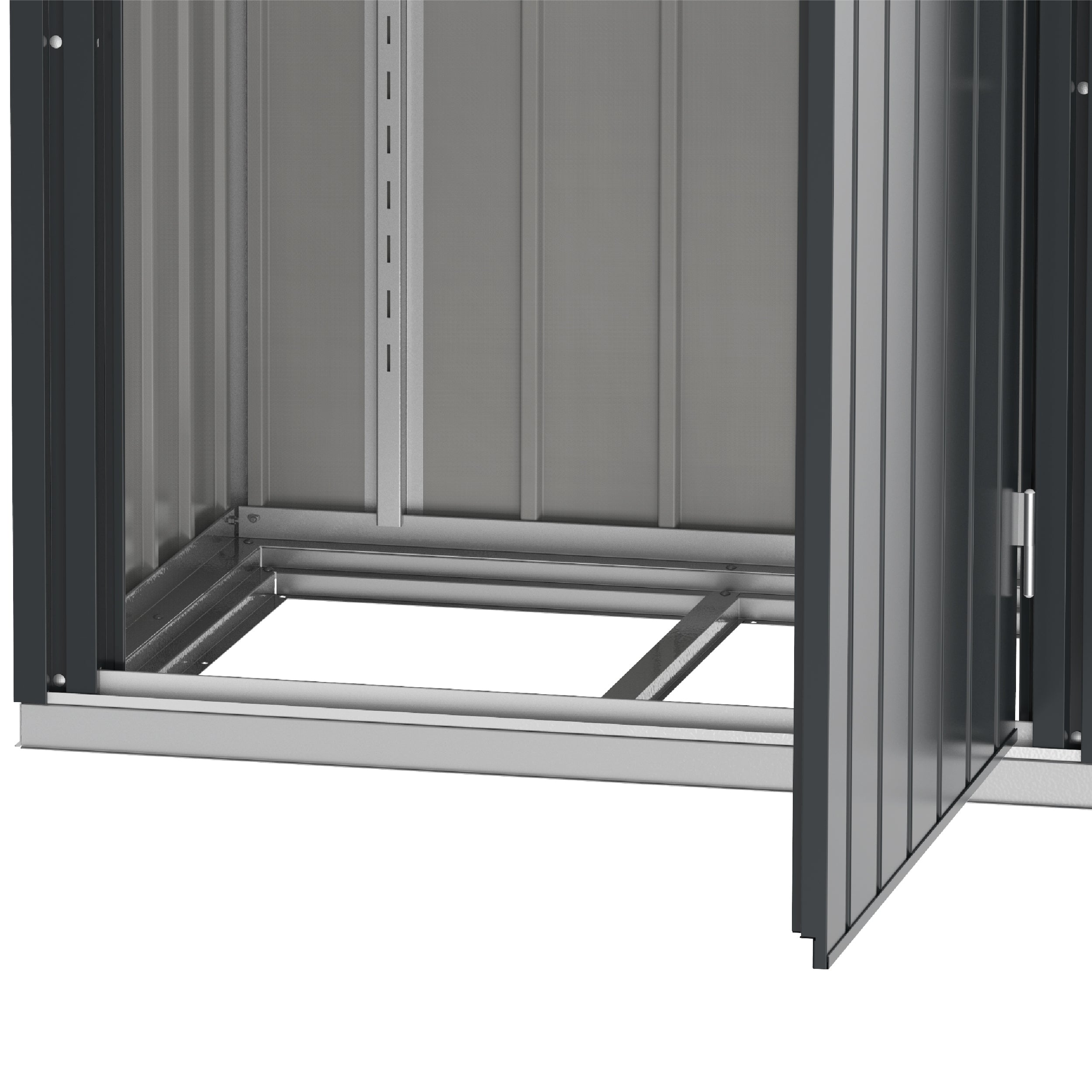 Palladium Steel High Store Lockers with Roof Garden Single Door Cabinets