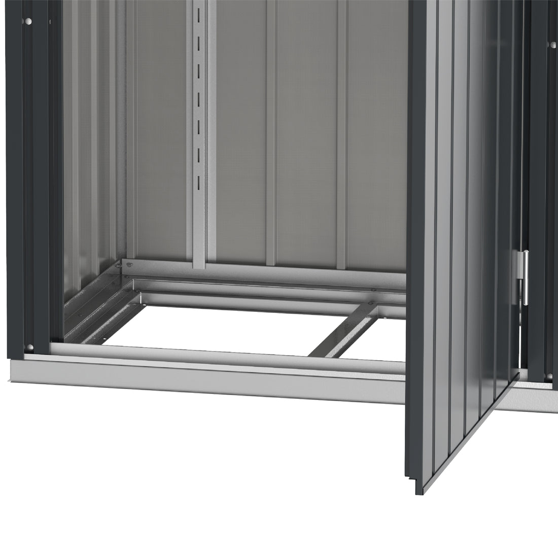 Palladium Steel High Store Lockers with Roof Garden Single Door Cabinets