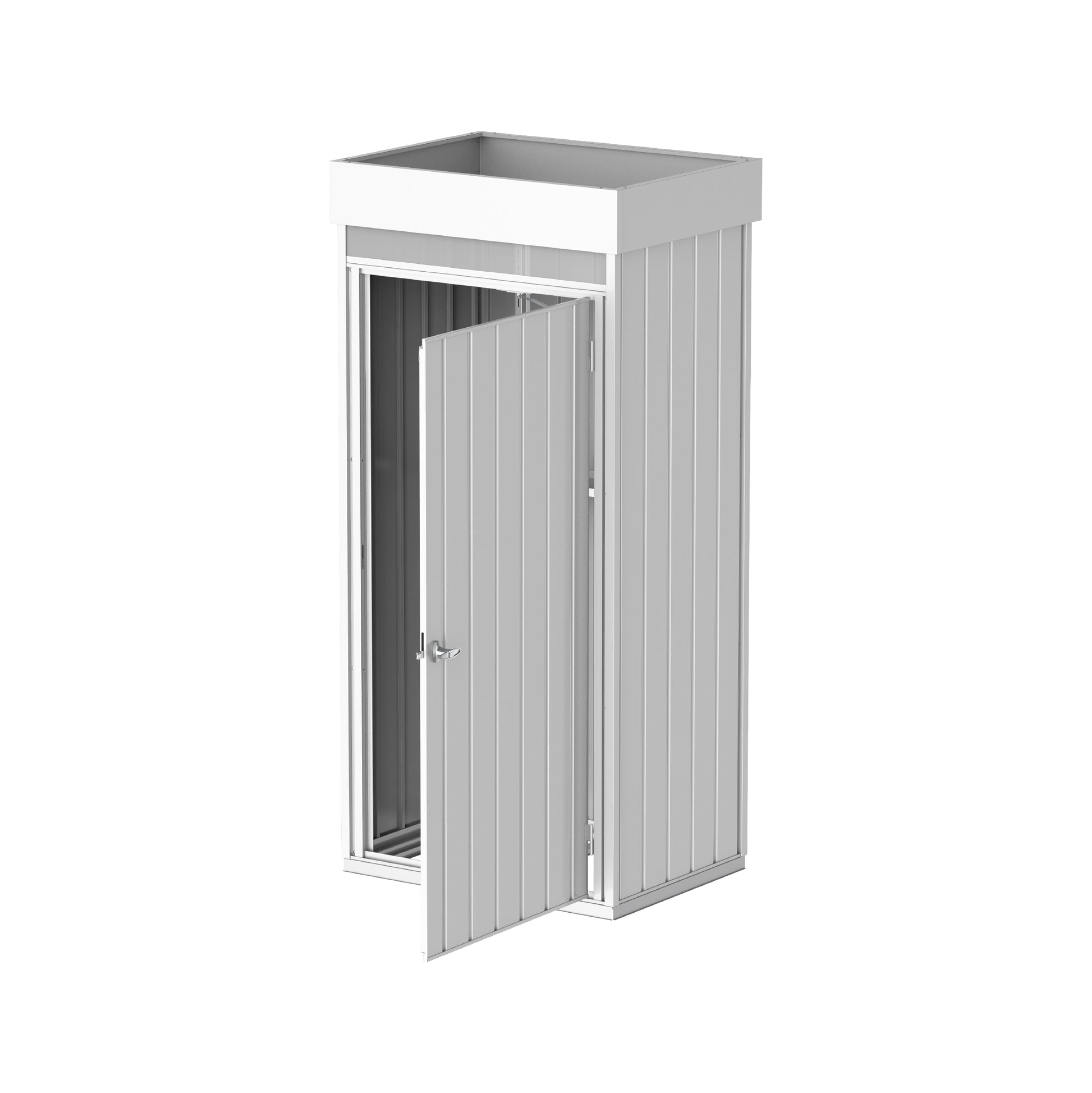 Palladium Steel High Store Lockers with Roof Garden Single Door Cabinets