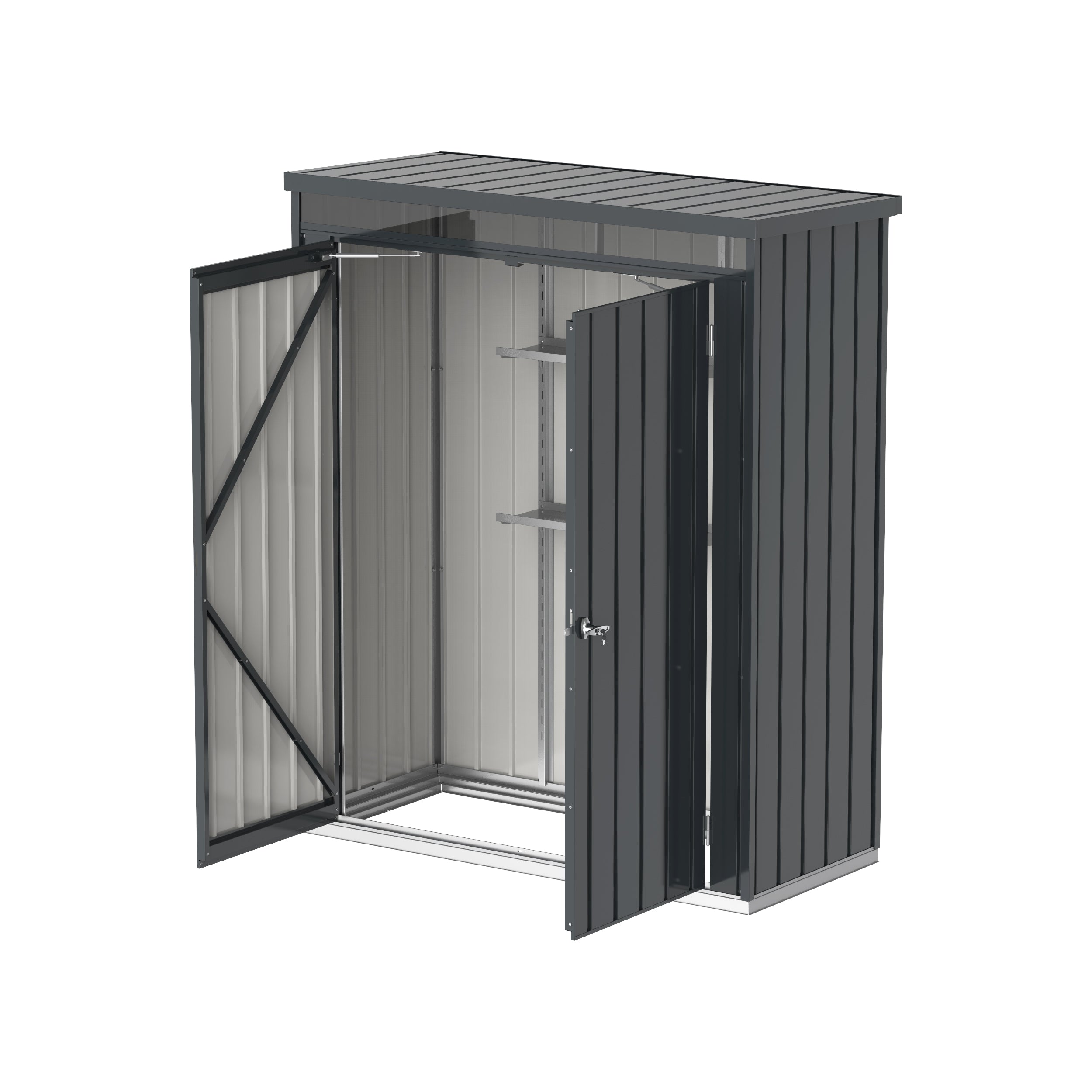 Palladium Steel High Store Lockers Double Doors Cabinets