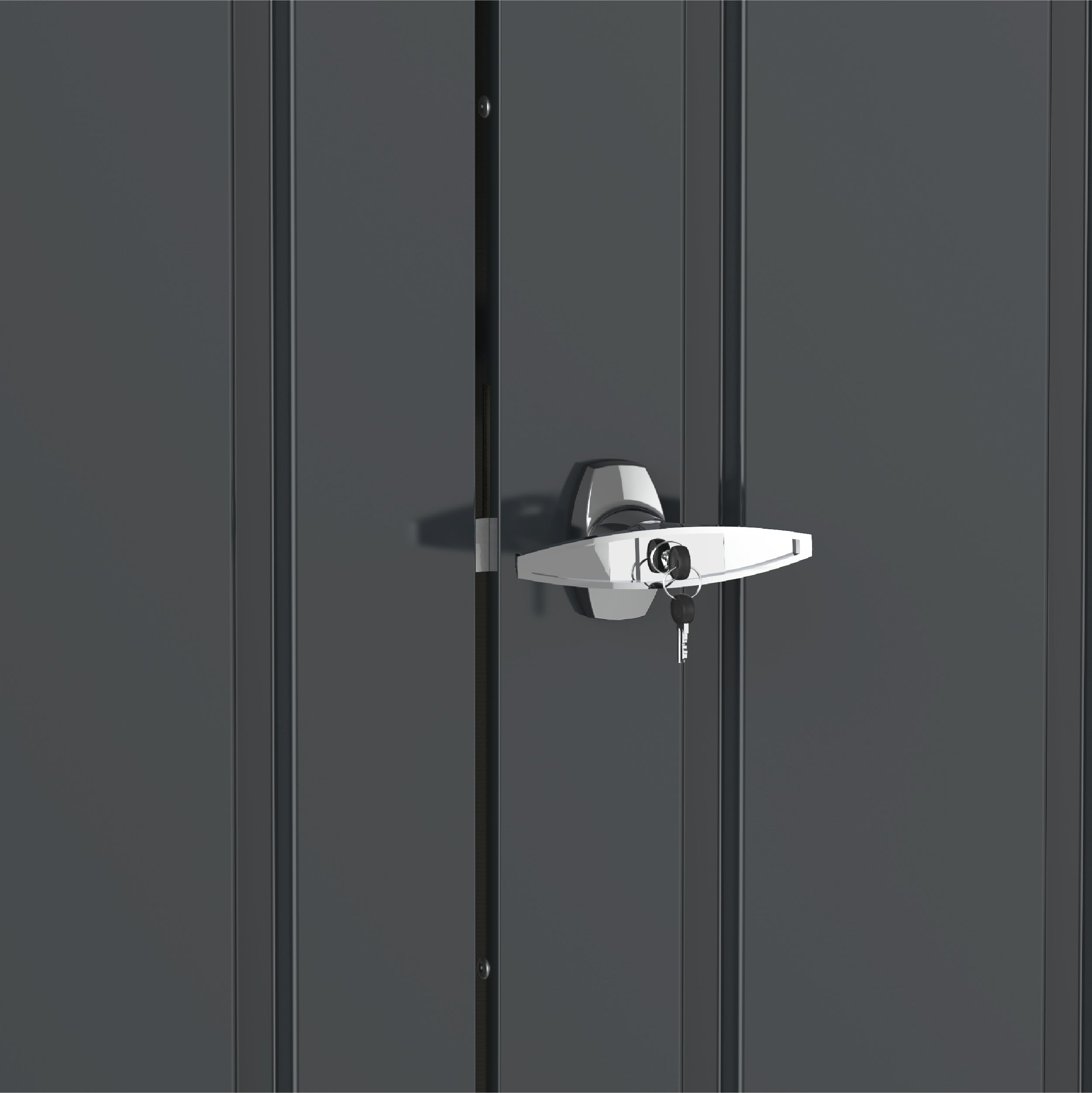 Palladium Steel High Store Lockers Double Doors Cabinets