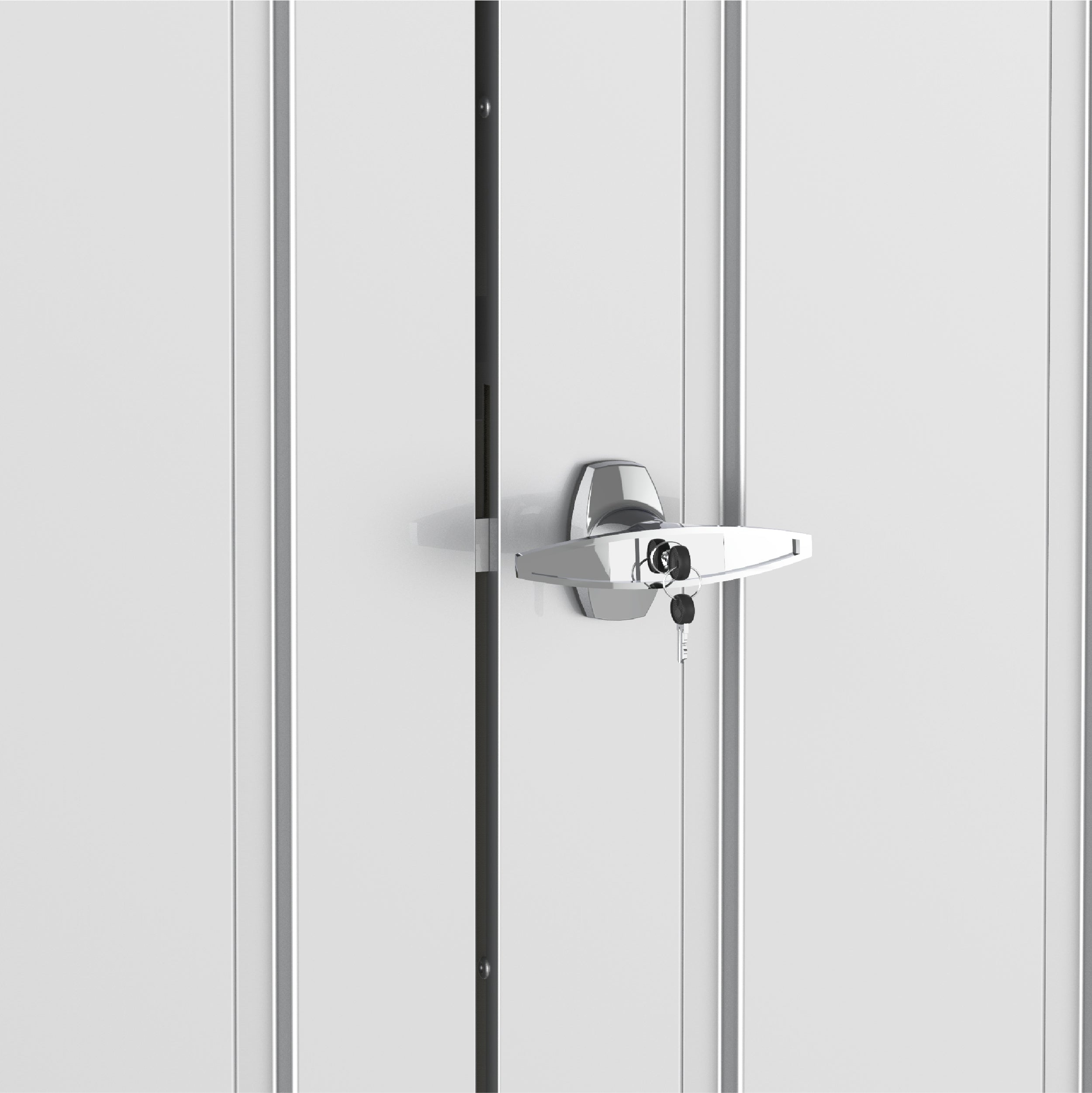 Palladium Steel High Store Lockers Double Doors Cabinets