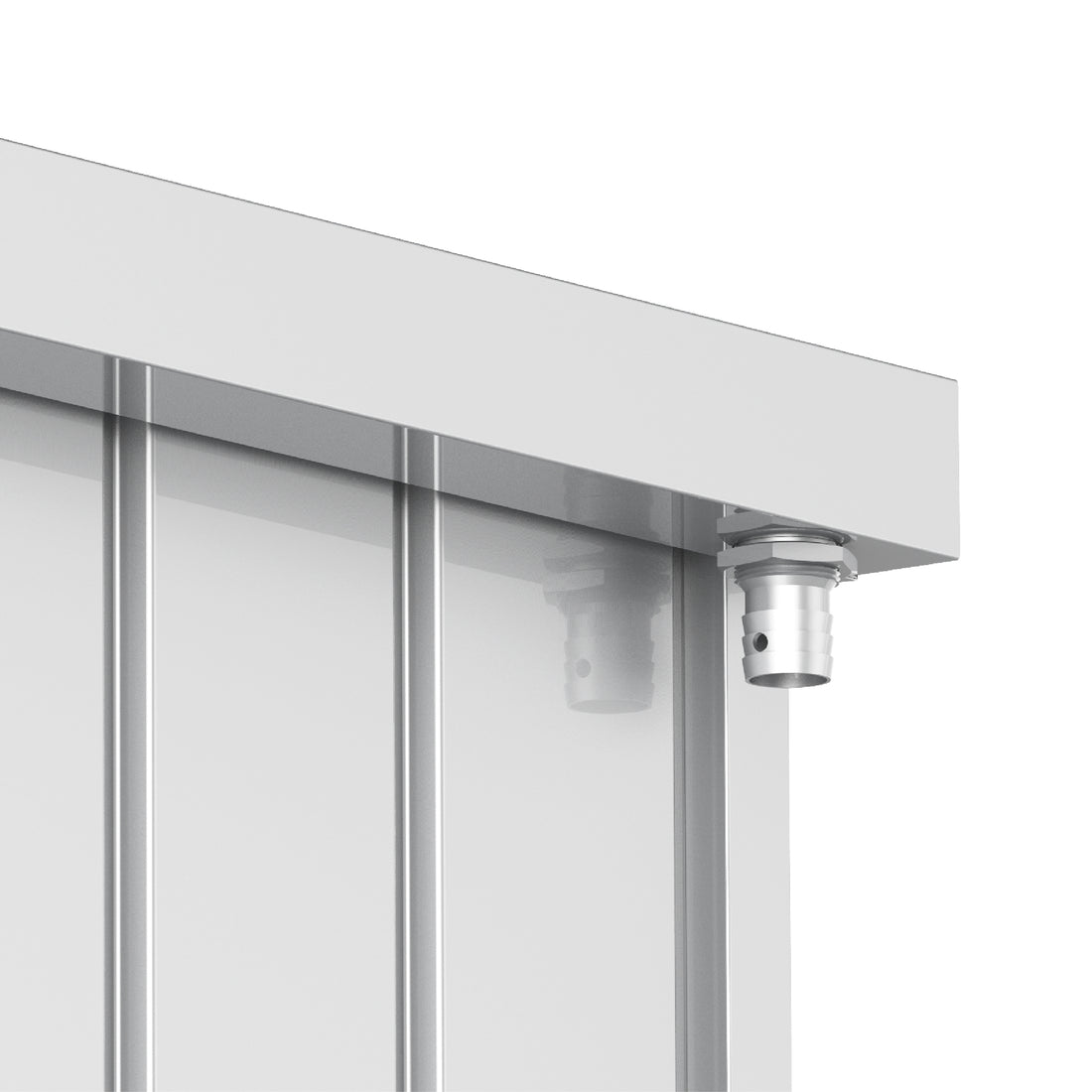 بالاديوم حديد خزانة عامودية مع باب واحد
