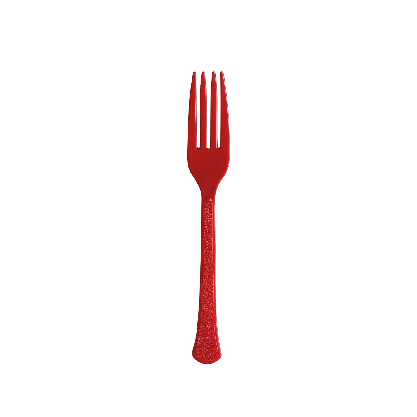 Red Plastic Forks Pack of 20