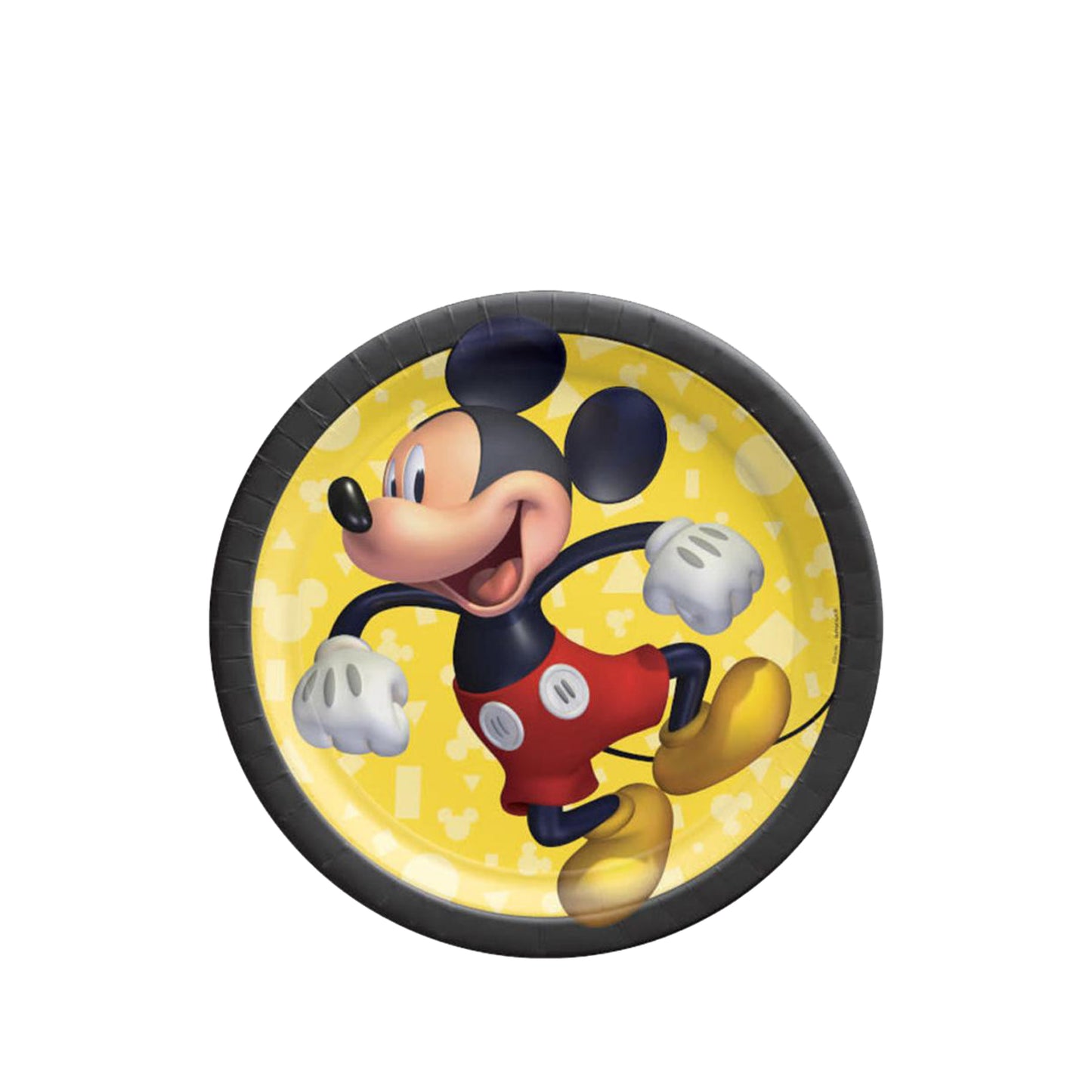 Mickey Mouse Round Paper Plates