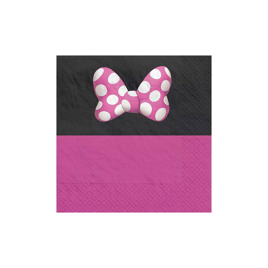 Minnie Mouse 33 cm Lunch Napkins Pack of 16