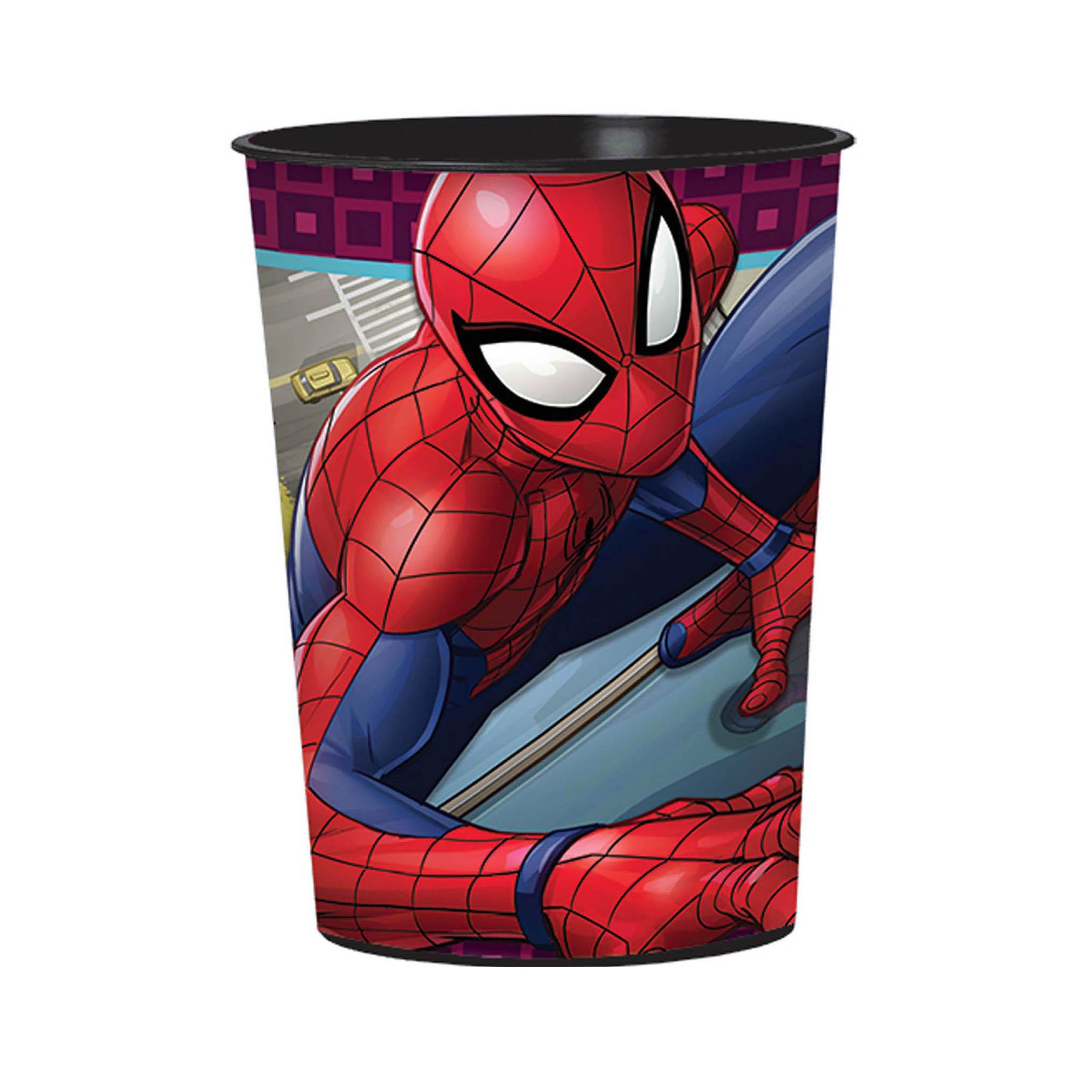 Cosmoplast 16 oz Spider-Man Plastic Favor Cup Pack of 1 – Cosmoplast UAE