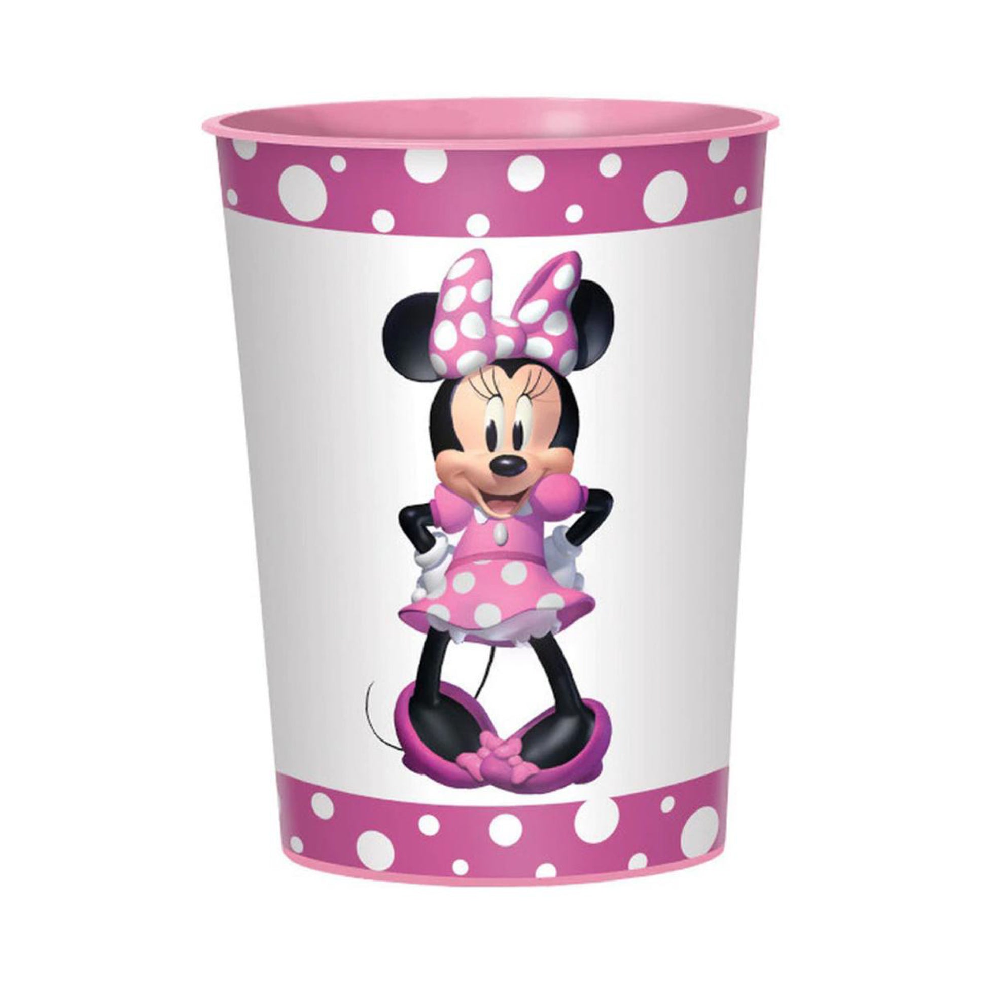 16 oz Minnie Mouse Plastic Favor Cup