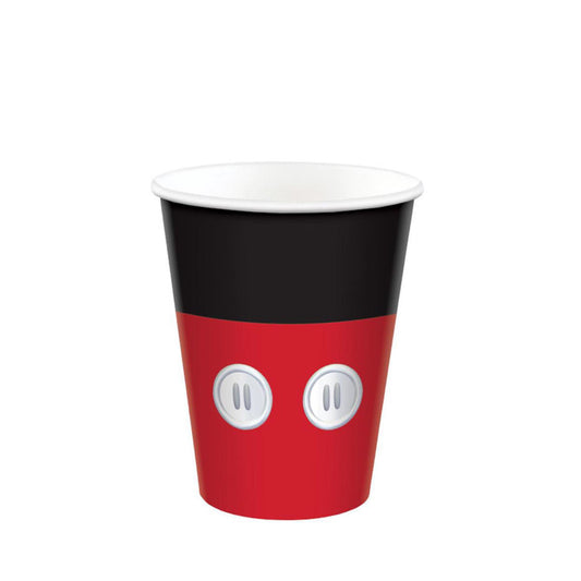 9 oz Mickey Mouse Paper Cups Pack of 8