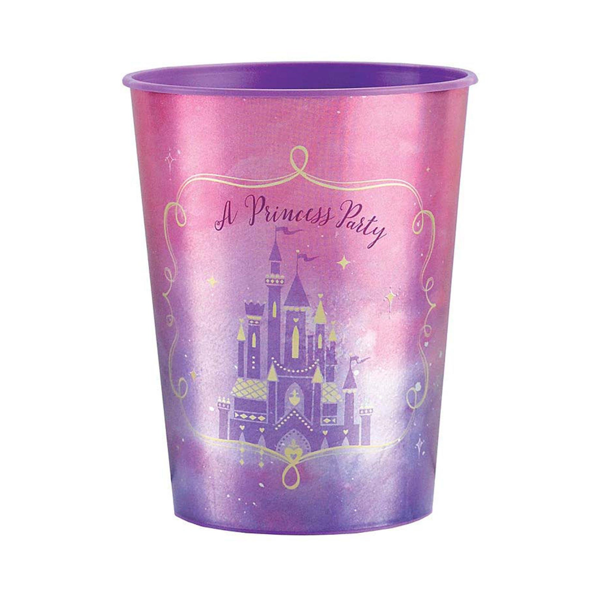 Princess Plastic Favor Cup