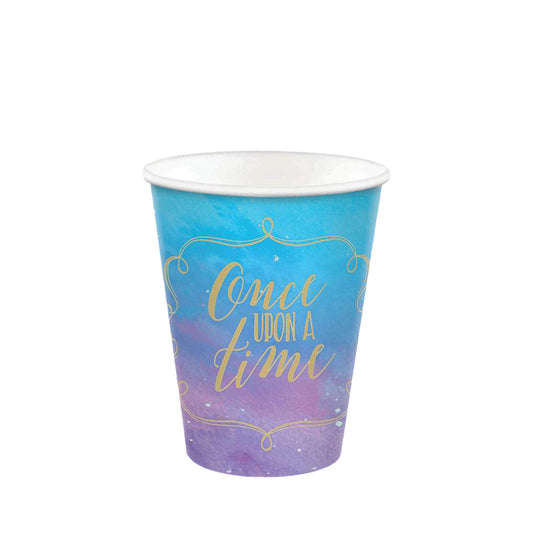 9 oz Princess Paper Cups Pack of 8