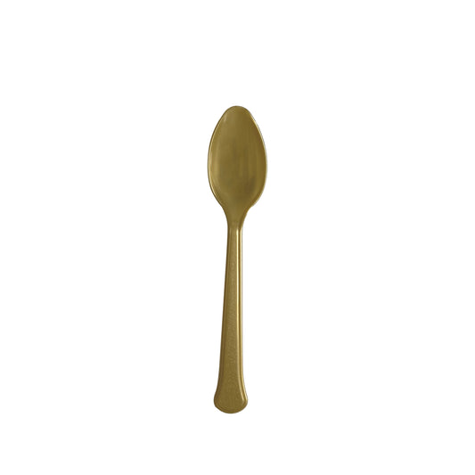 Gold Plastic Tablespoons Pack of 20