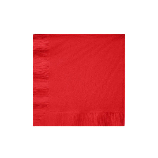 2-Ply 25 cm Lunch Napkins Red Pack of 40