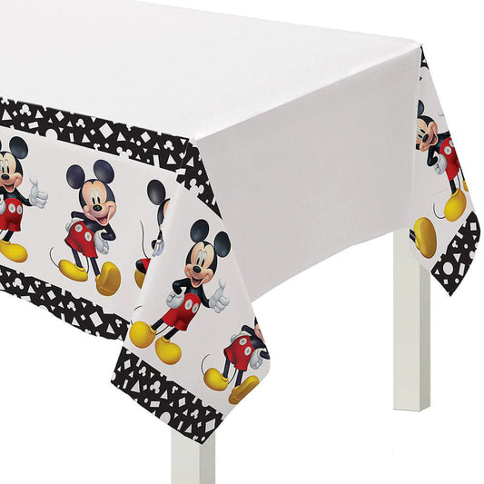 Mickey Mouse 137 x 244 cm Plastic Table Cover Pack of 1