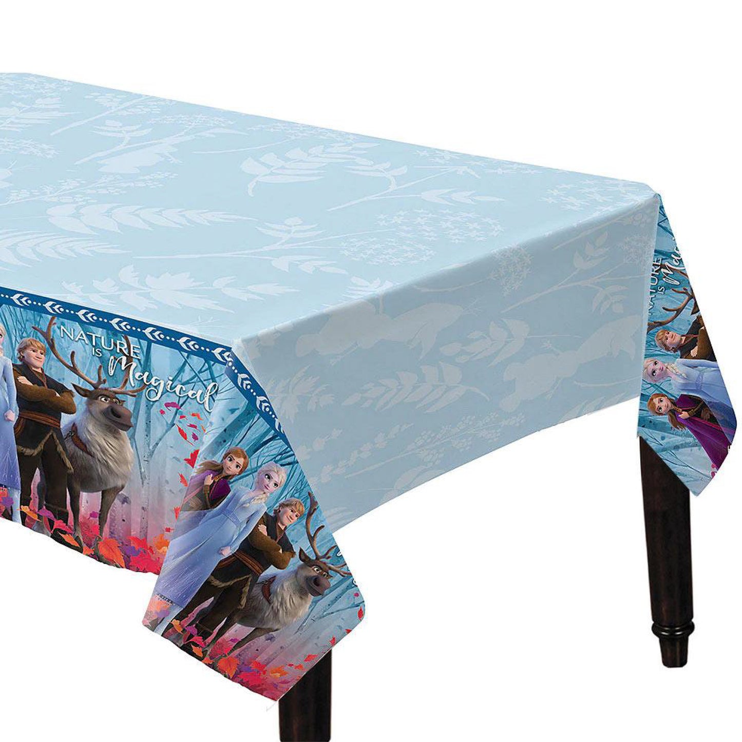 Frozen 137 x 244 cm Plastic Table Cover Pack of 1