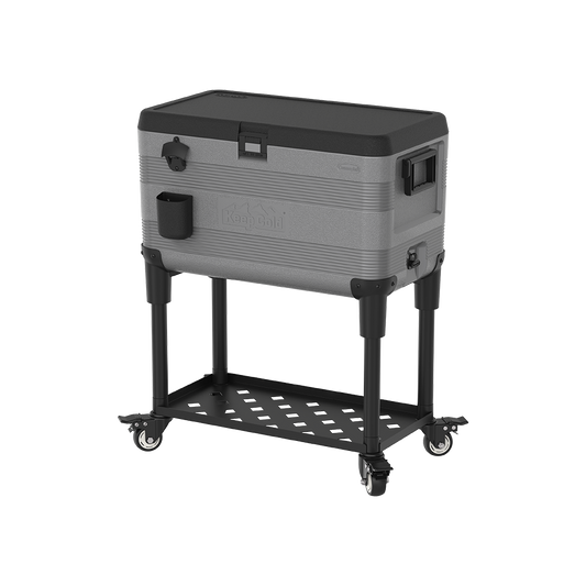 KeepCold  Icebox Cart with Wheels