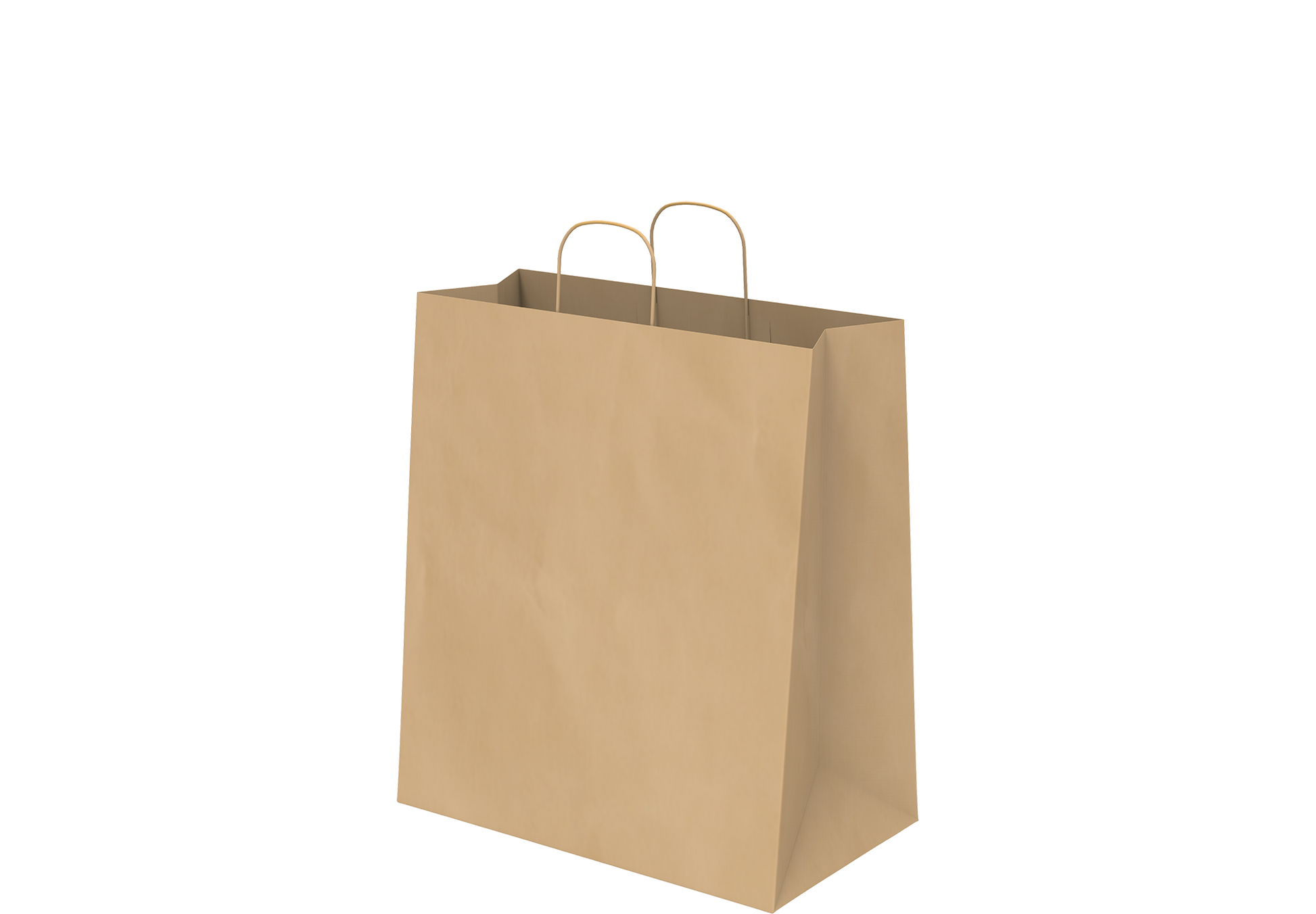 Twisted handle discount paper bags