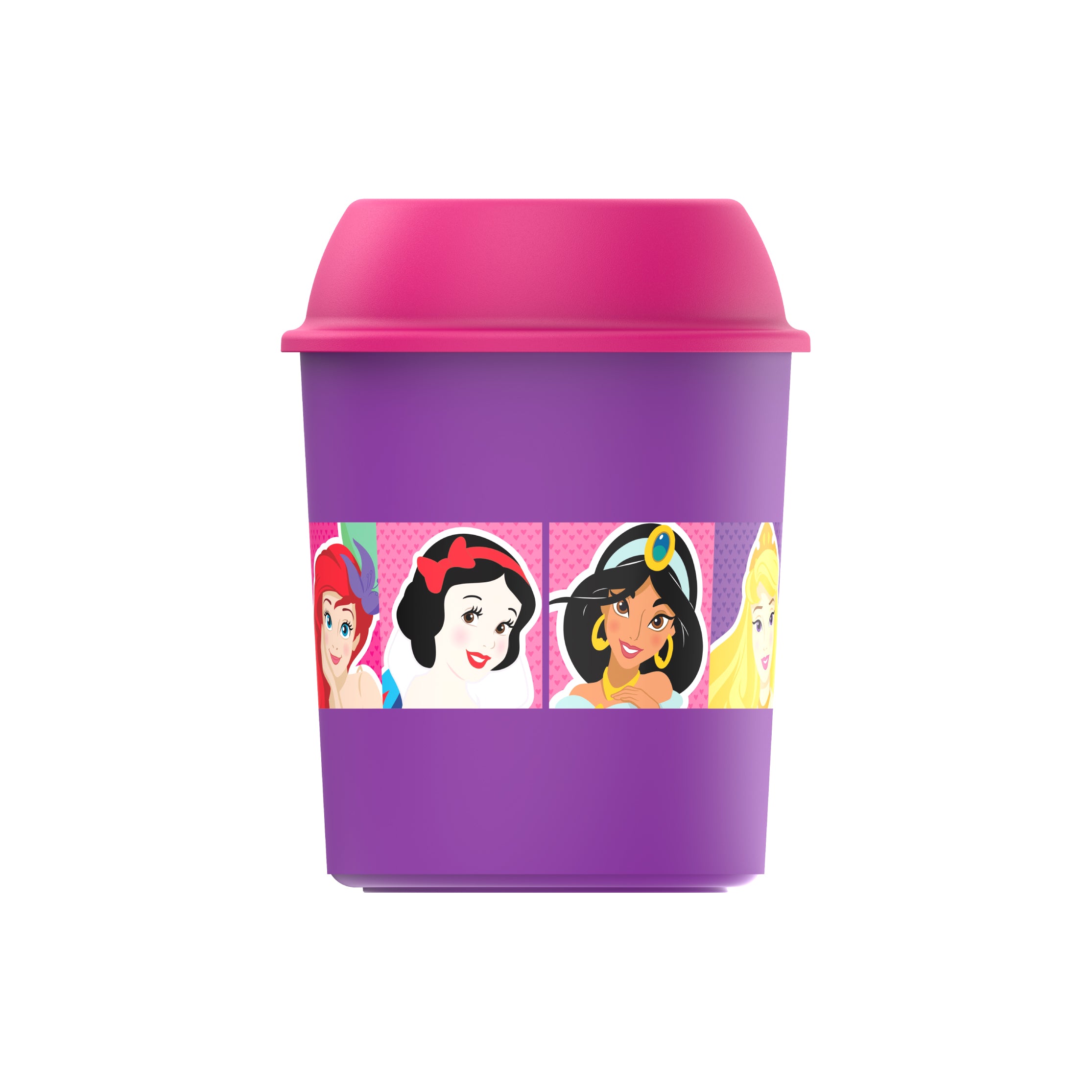 Cosmoplast Disney Princess Round Dust Bin 10 Liters – Cosmoplast UAE