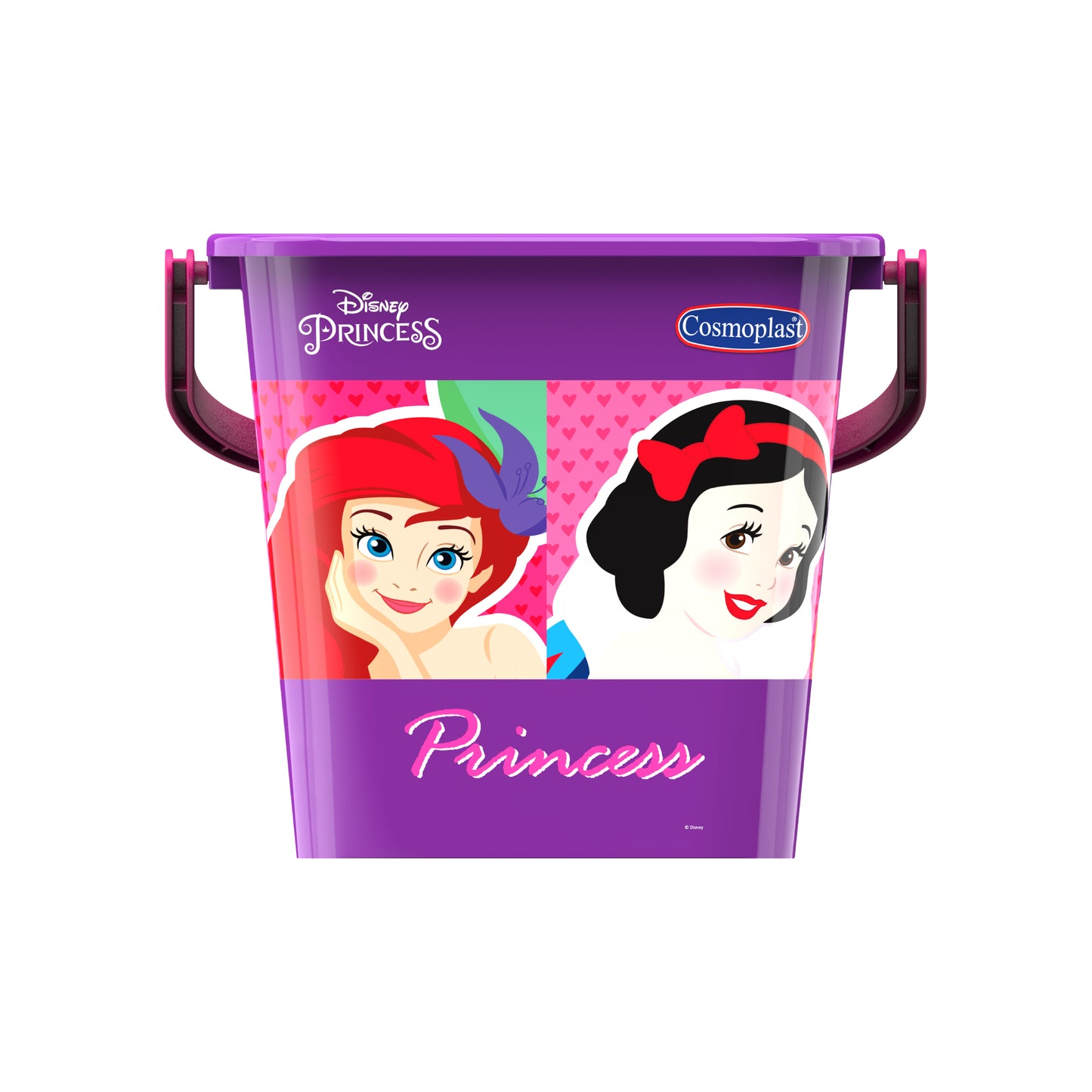 Cosmoplast Disney Princess Sand Bucket 5 Liters with Handle