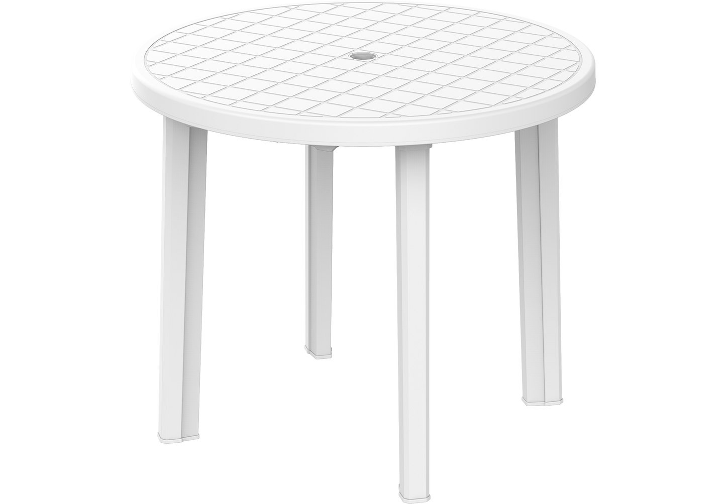 Round Garden Table