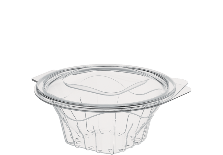 24 oz  Salad Containers with Hinged Lids